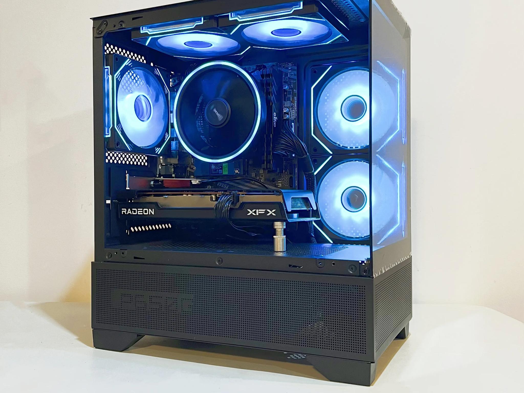 🔥Limited time🔥 RX 6600|R5-5600|1TB M.2|32GB RAM|ARGB Fans|-DepxTech Pre-Built PC