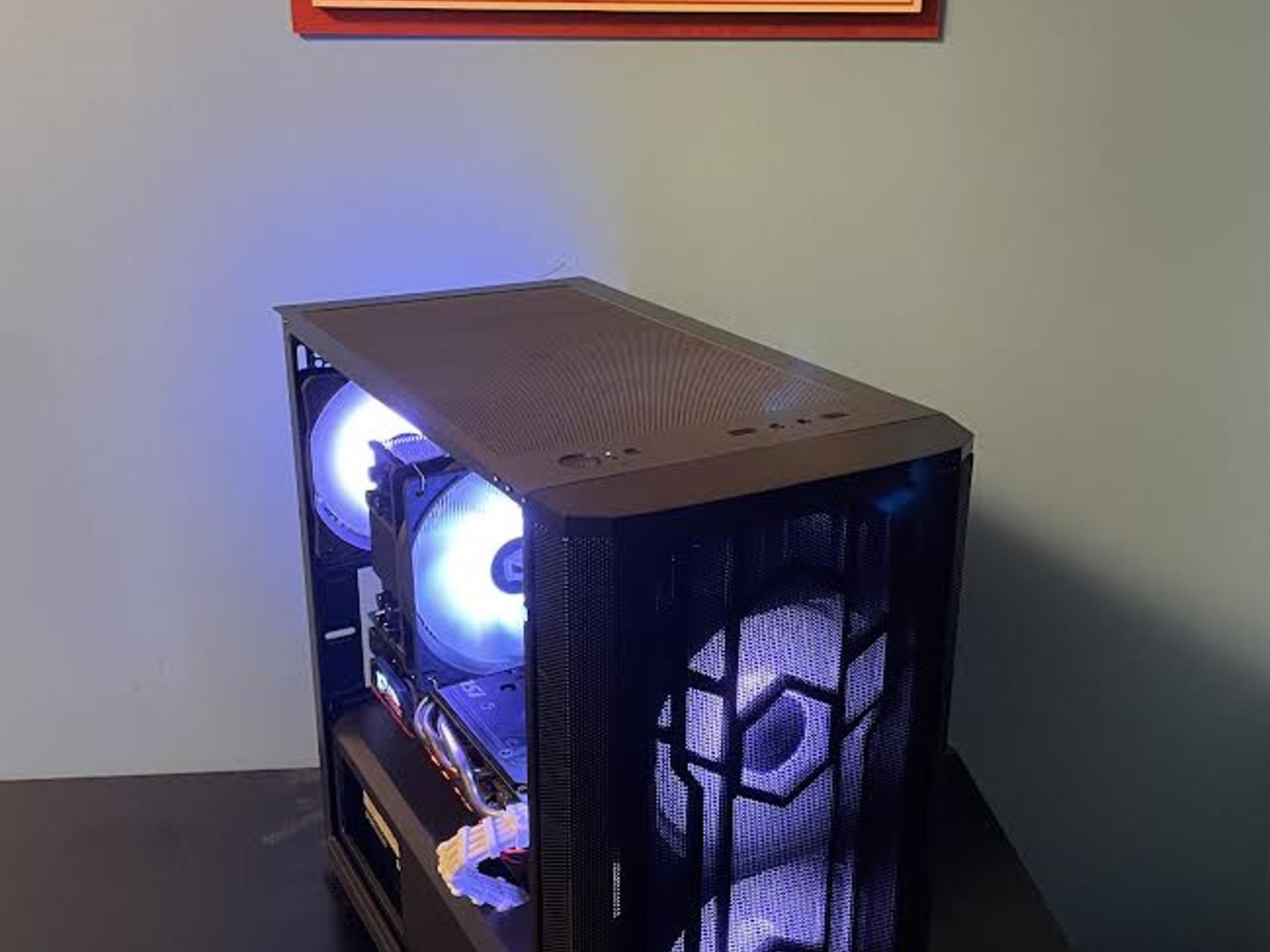 Rgb gaming pc ryzen 5 and RX 580