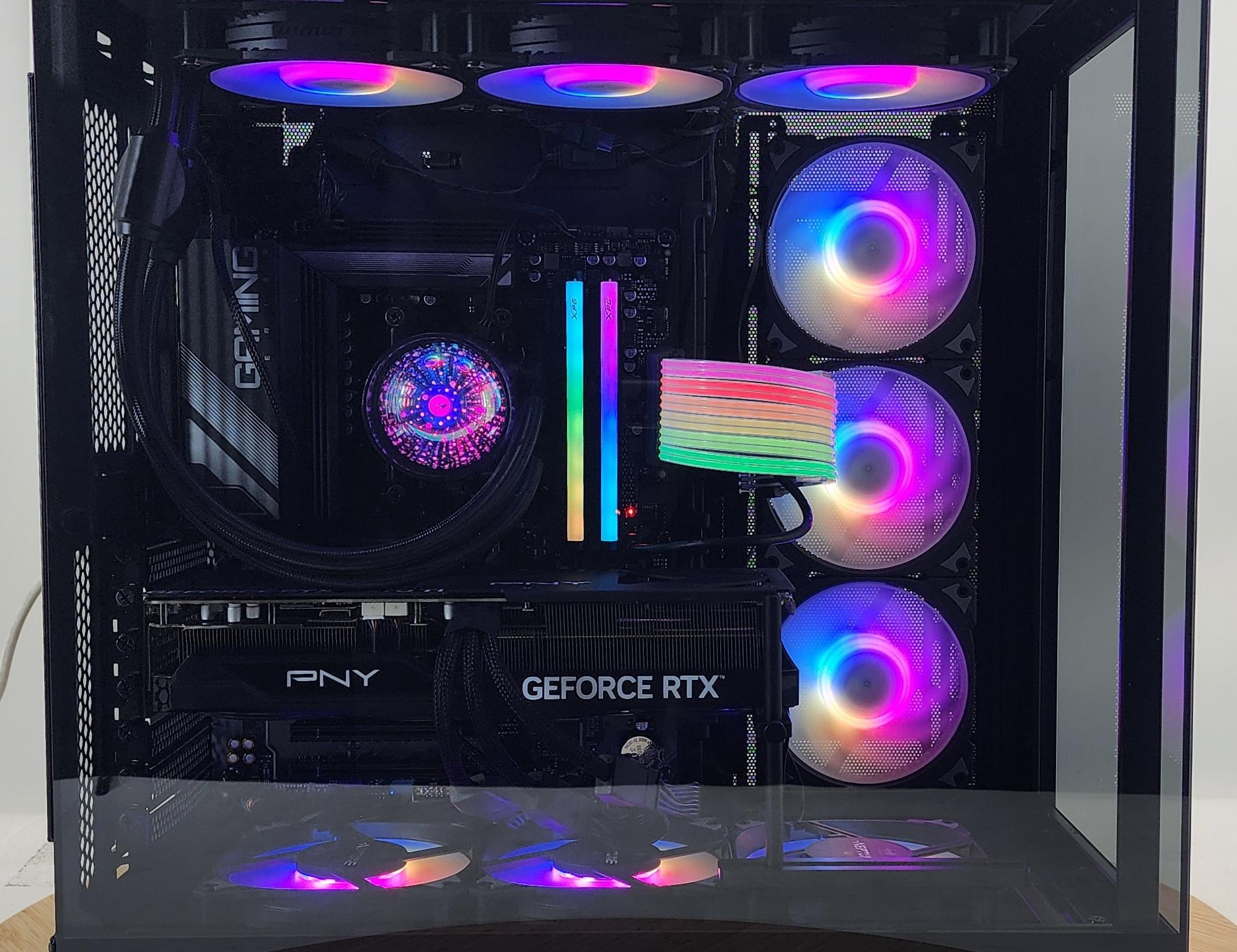 Gaming PC Ryzen 9 9950X3D 32GB RAM 2TB SSD RTX 5070 Ti 16GB Windows 11 Computer