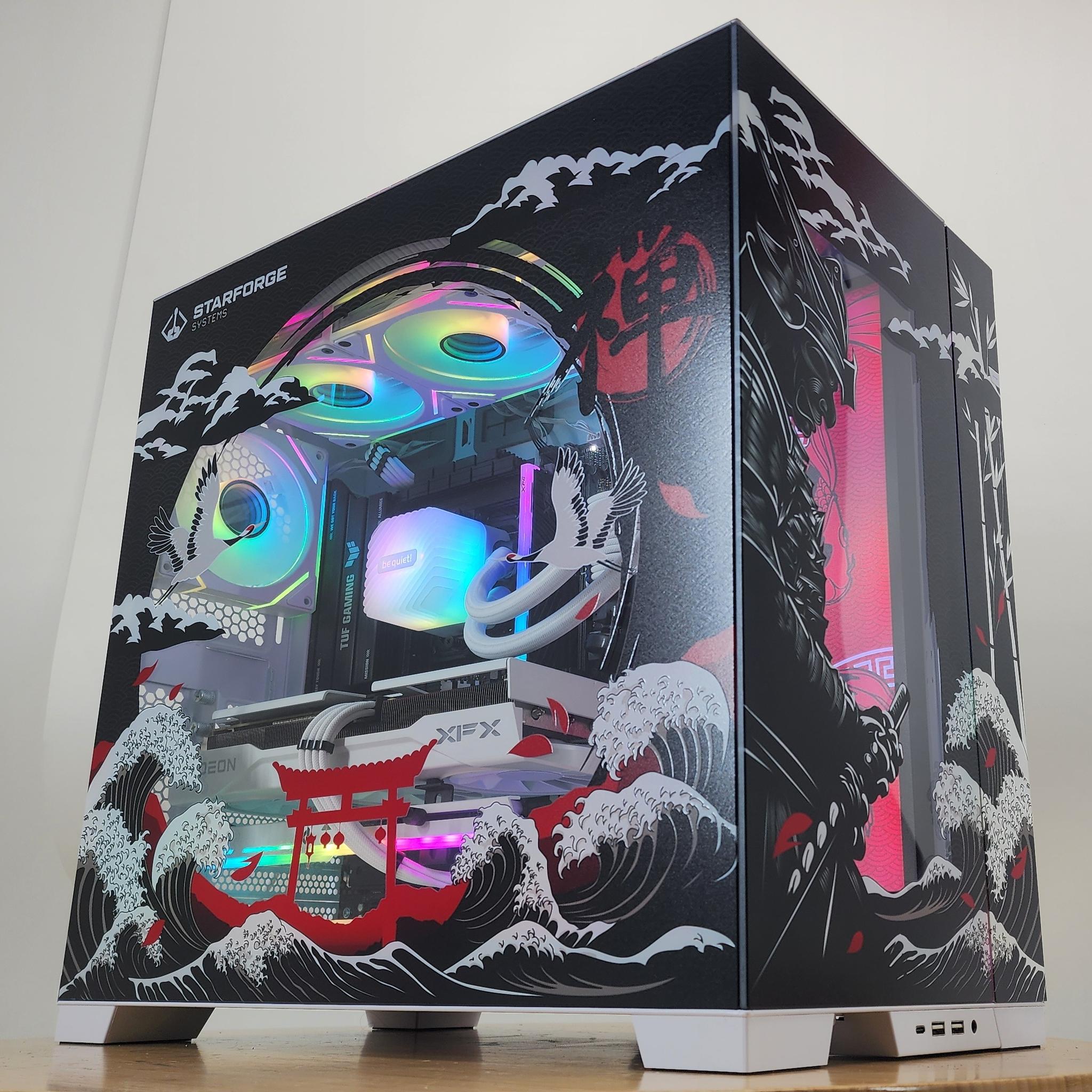 Gaming PC Ultra 7 265KF 16GB RAM 1TB SSD RX 9060 XT 16GB Windows 11 Computer