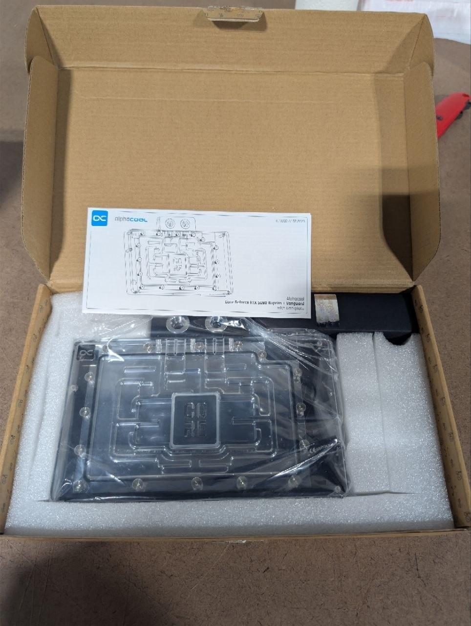 Alphacool Core Geforce RTX 5090 Suprim + Vanguard + Gaming Trio Waterblock with
