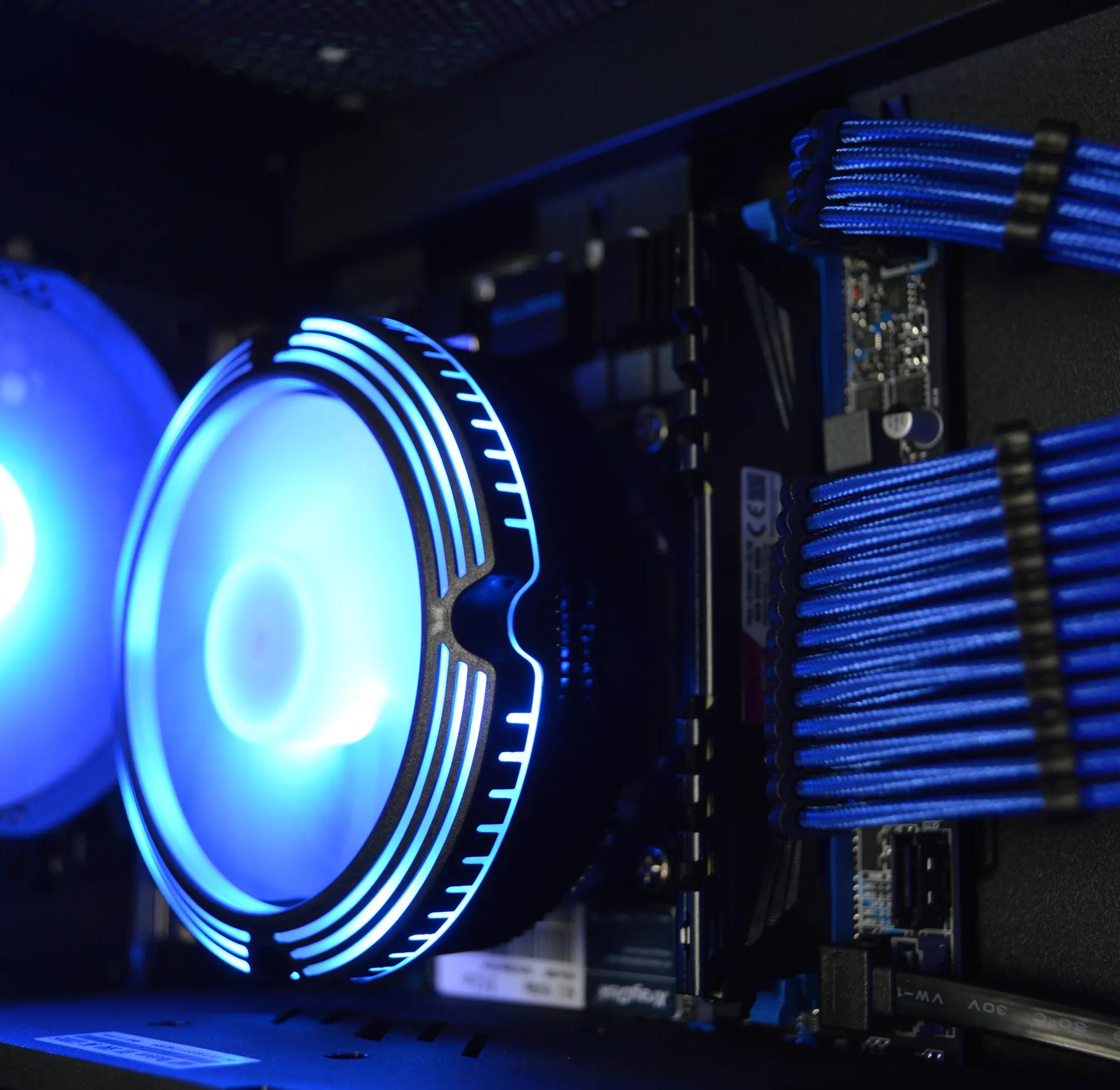 🔵⚫️| RX 580 8GB | INTEL XEON E5 2670 V3 | 16GB RAM | 512GB SSD + 1TB HDD | Midnight Cobalt |