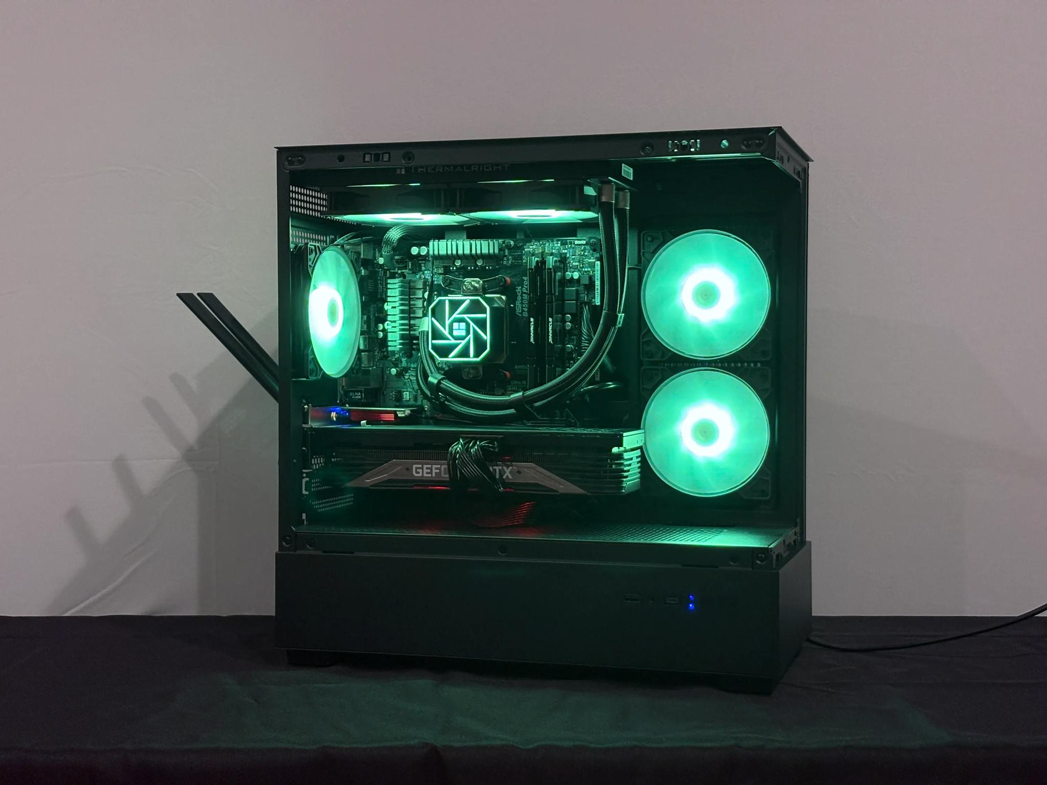 🖤 1440p Gaming PC | RTX 3070 | Ryzen 5 5600 | WiFi + BT