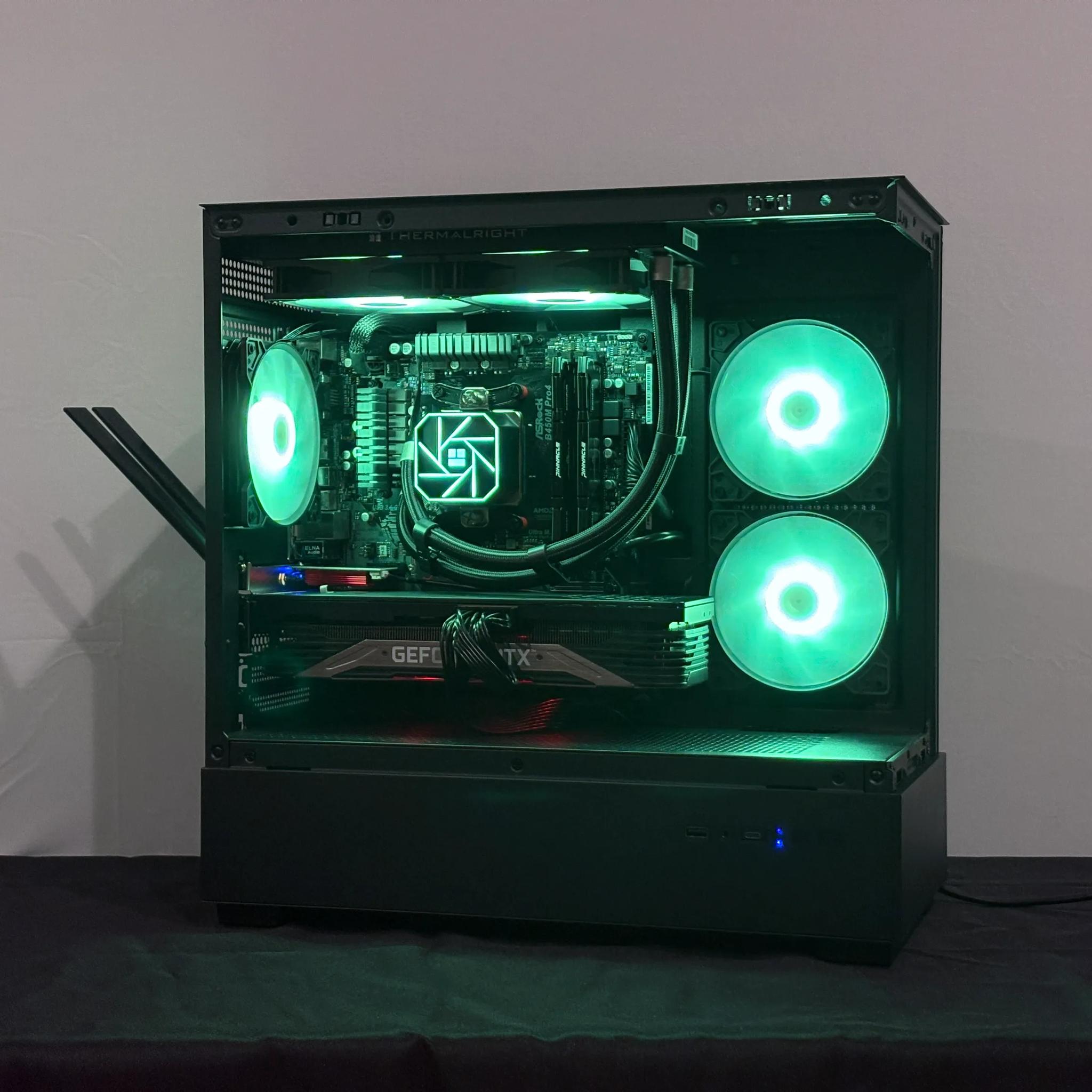🖤 1440p Gaming PC | RTX 3070 | Ryzen 5 5600 | WiFi + BT