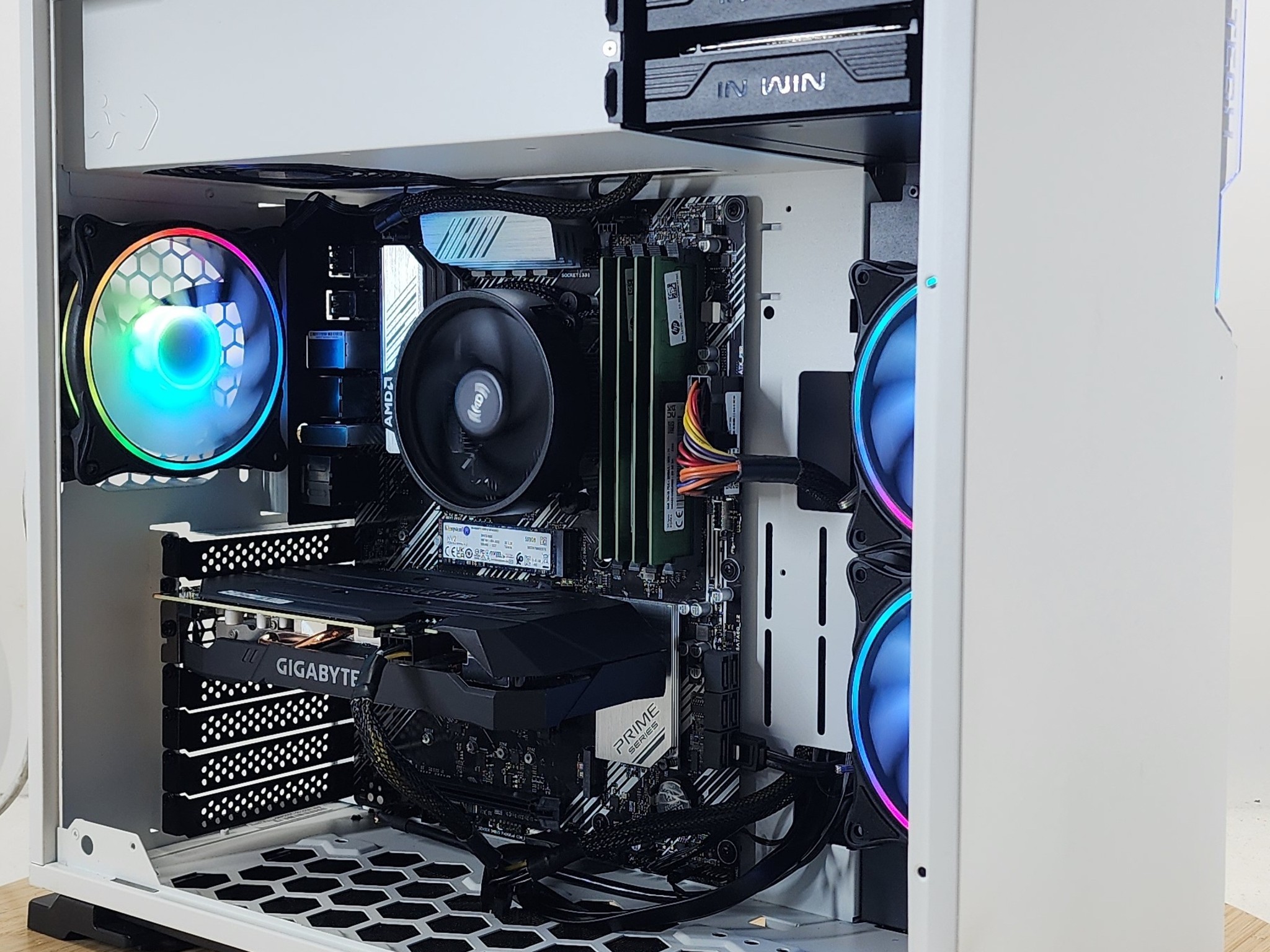 Gaming PC Ryzen 5 3600X 16GB RAM 512GB SSD RTX 2060 6GB Windows 11 Computer