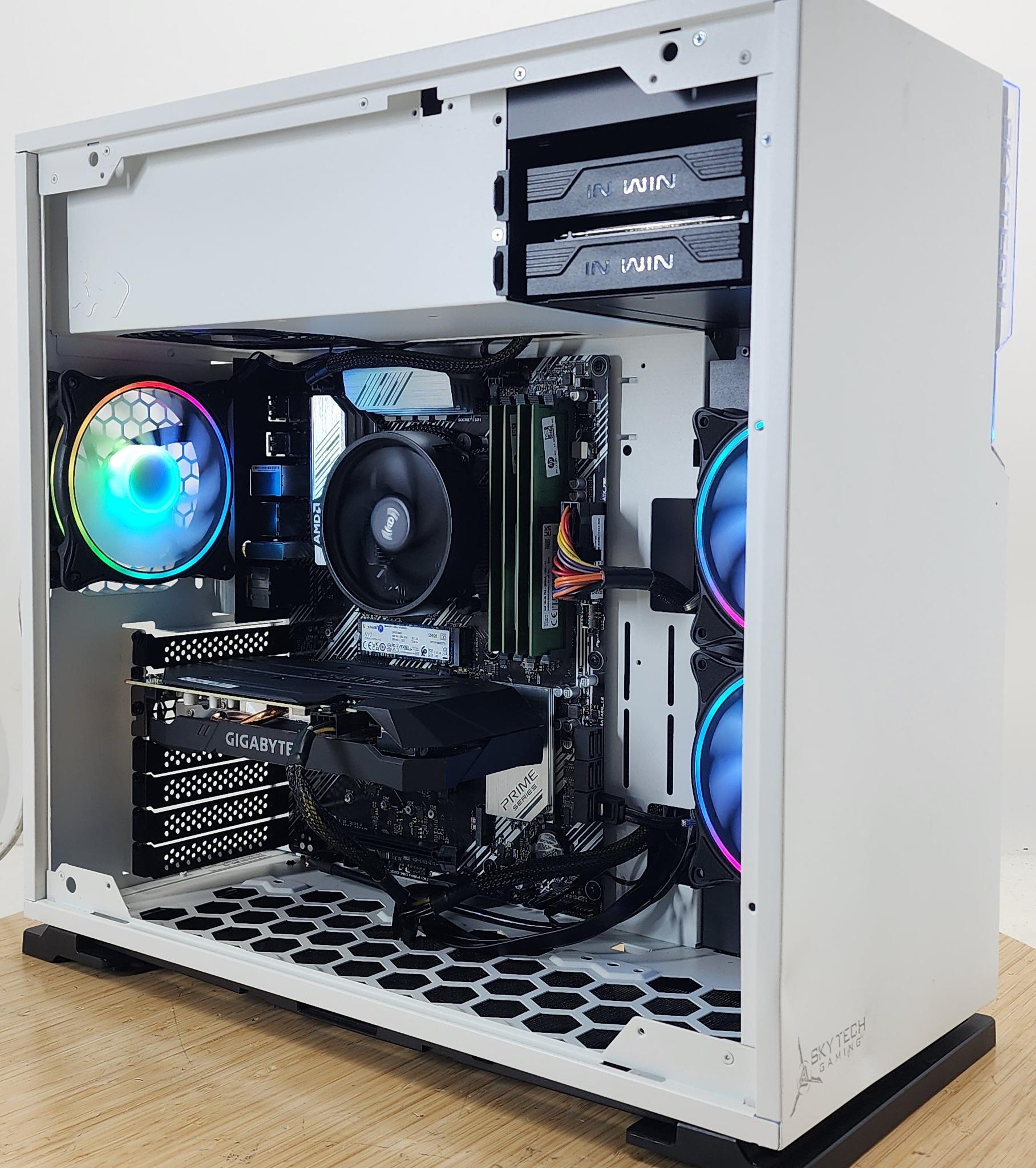 Gaming PC Ryzen 5 3600X 16GB RAM 512GB SSD RTX 2060 6GB Windows 11 Computer