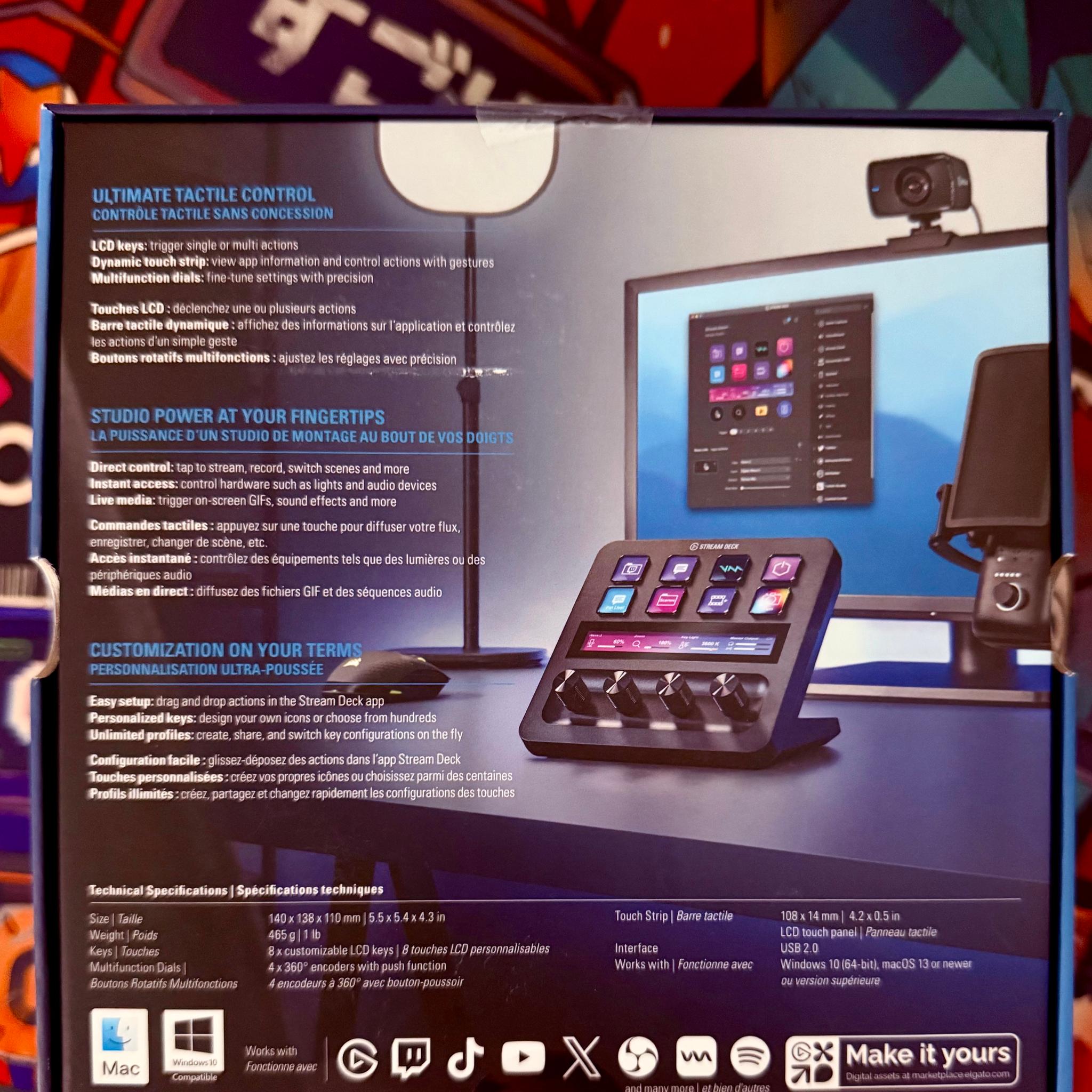 Elgato Stream Deck + | Audio Mixer and Studio Controller