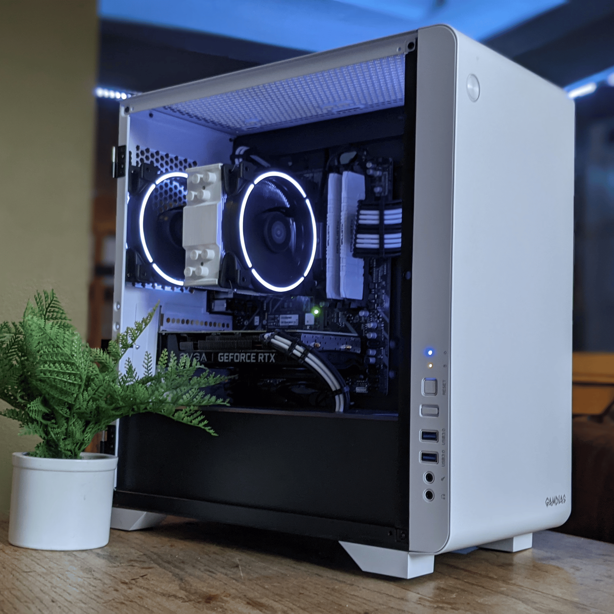 Ryzen 7 2700x RTX 3050 gaming pc