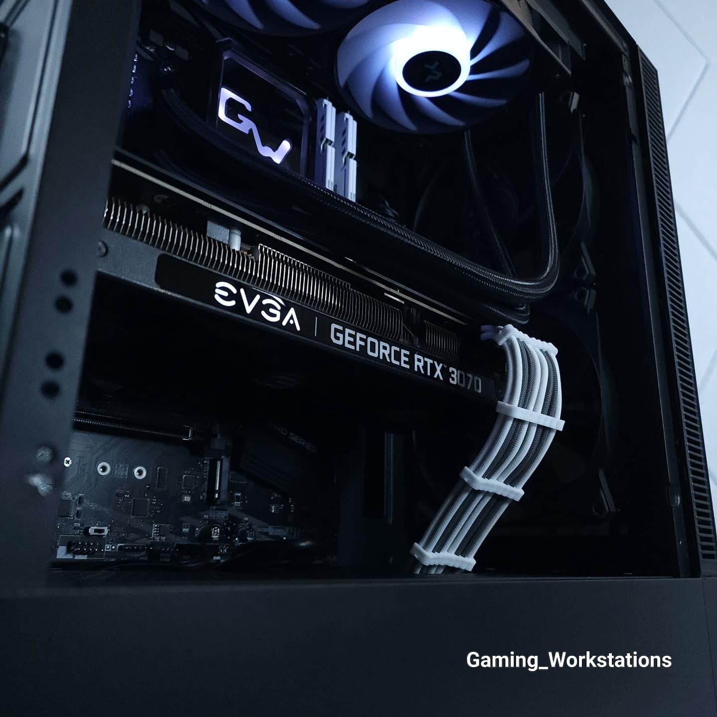 🤍 RTX 3070 Ryzen 7 5700 ● 1080p/1440p Gaming Computer