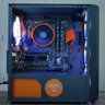 A "Frank Ocean Themed" Ryzen Gaming PC! - Ryzen 4350G, 16GB, 500G NVME, 4 RGB Fans