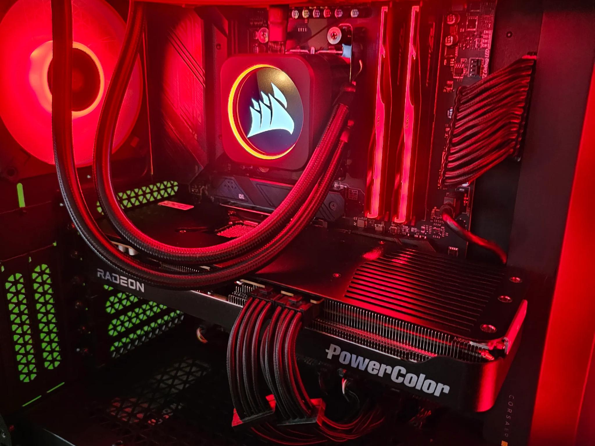 AMD Ryzen 7 9700X; Radeon RX 9070 XT; 64GB DDR5-6000 RAM; 2TB SSD