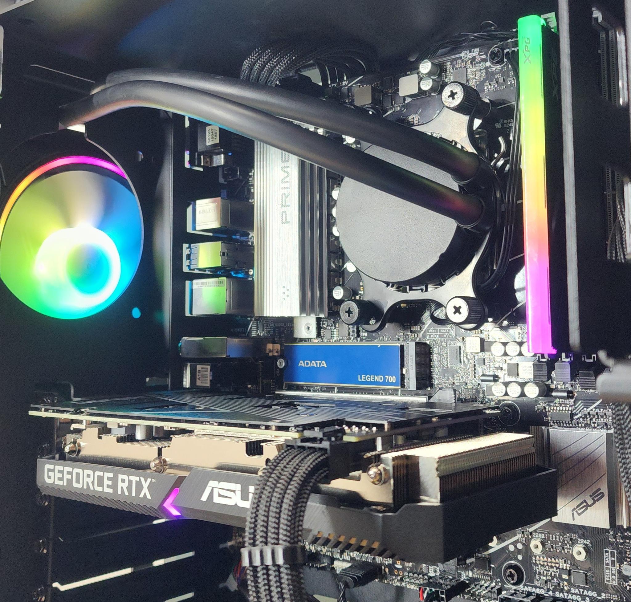 Gaming PC Ryzen 7 7700X 16GB RAM 1TB SSD RTX 3060 12GB Windows 11 Computer