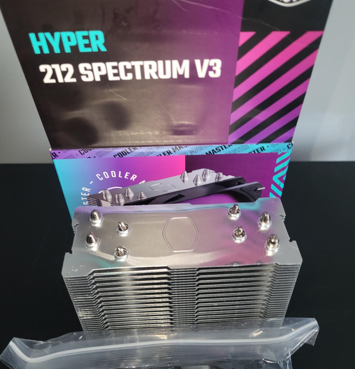 Hyper 212 Spectrum V3 CPU Air Cooler 120mm (152mm minimum clearance height)LGA1700