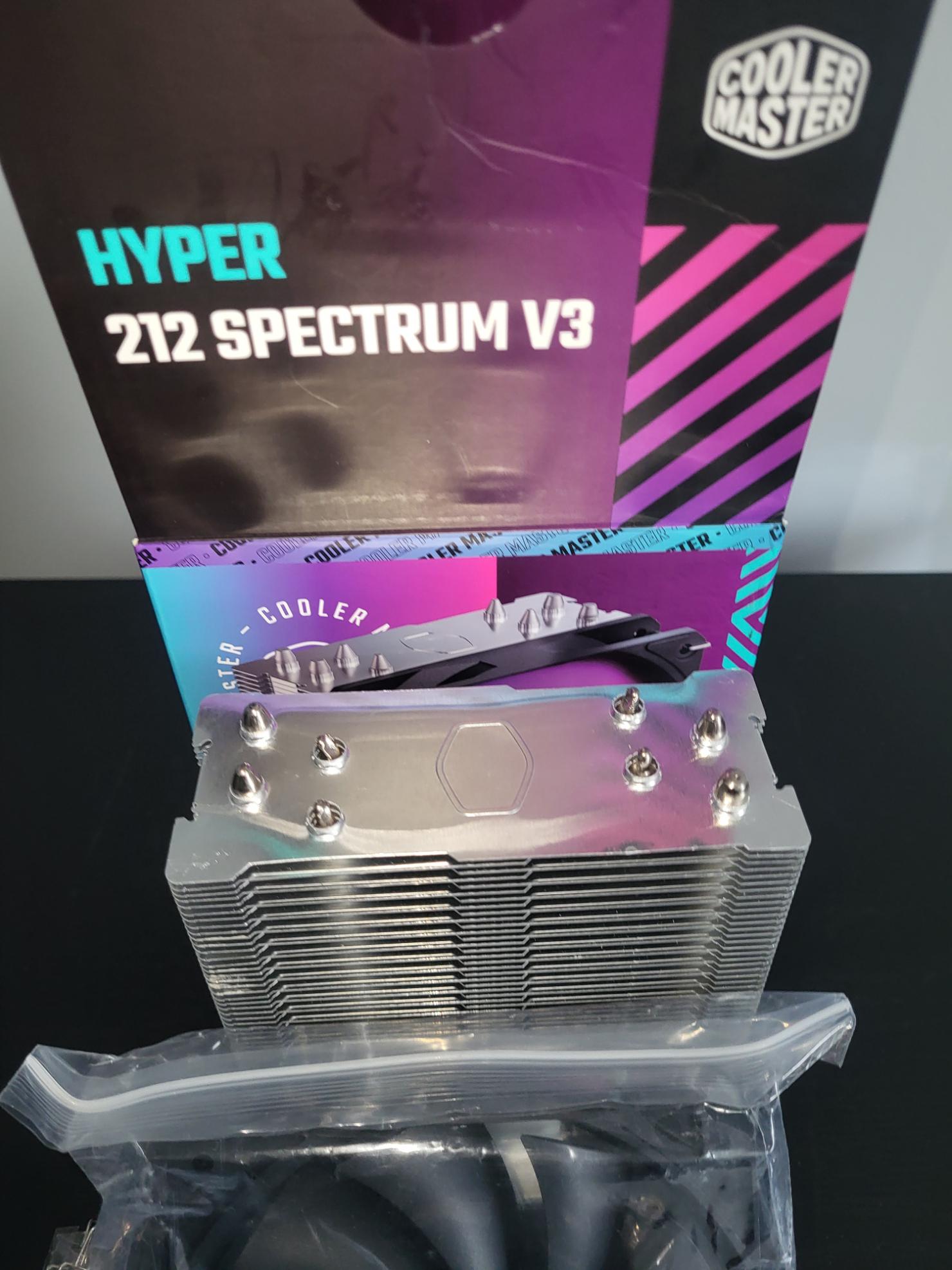 Hyper 212 Spectrum V3 CPU Air Cooler 120mm (152mm minimum clearance height)LGA1700
