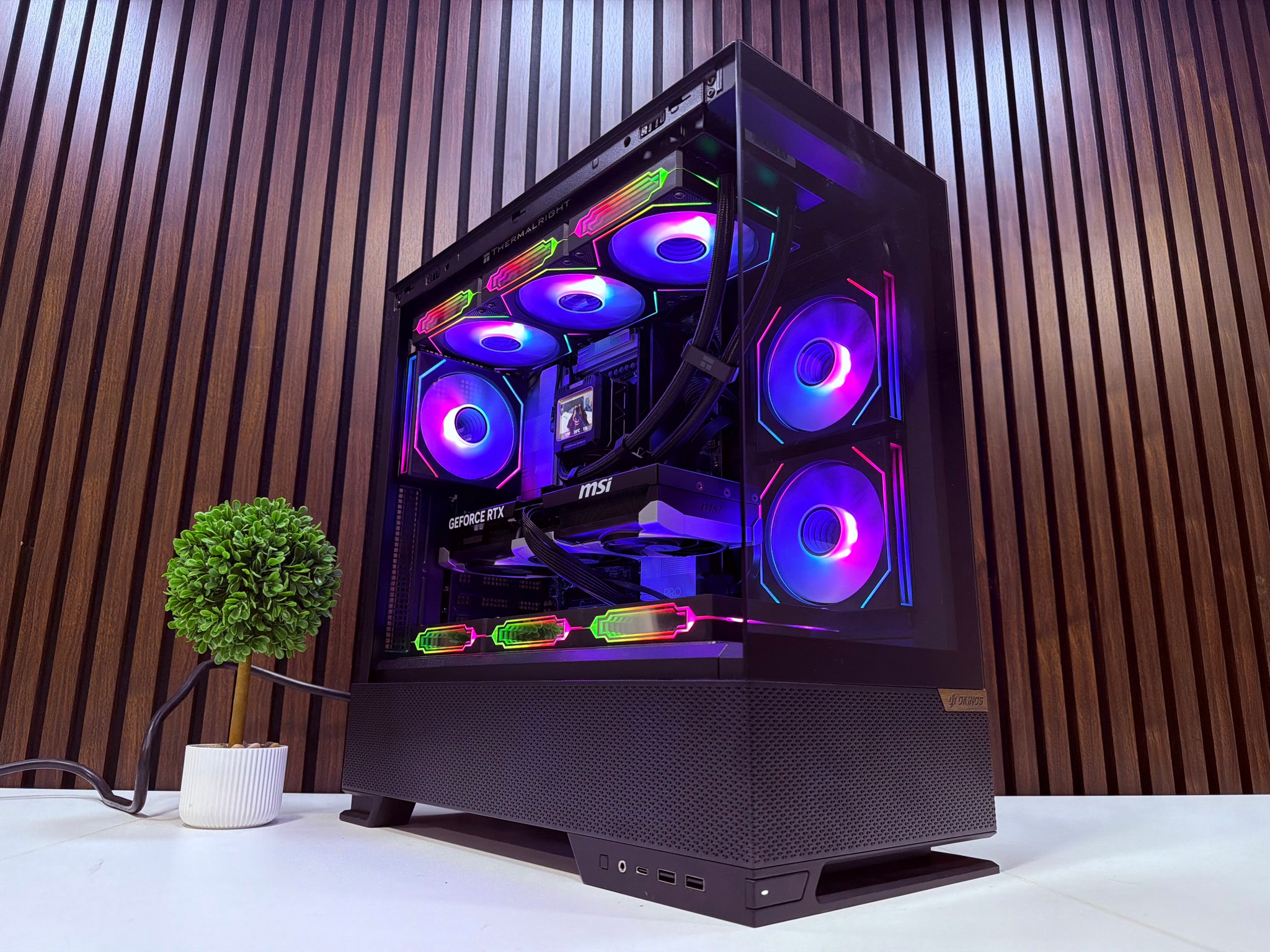 RTX 5070 TI | Ryzen 9850X3D | 32GB DDR5 | 2TB M.2 | 1000 W Gold PSU | ARGB Fans | Windows 11