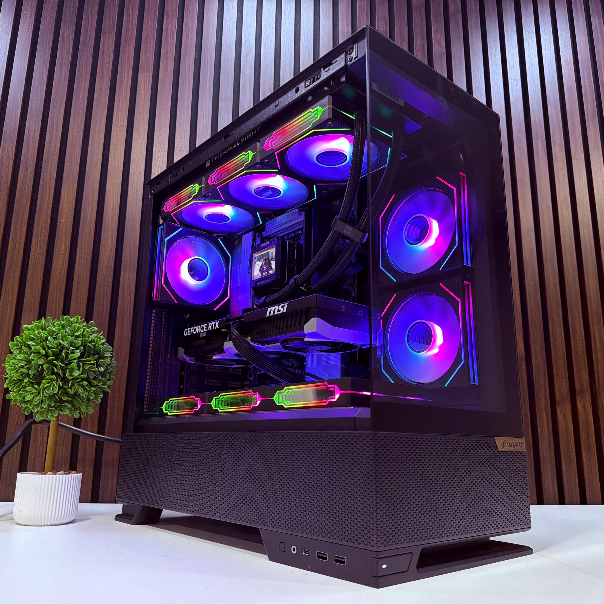 RTX 5070 TI | Ryzen 9850X3D | 32GB DDR5 | 2TB M.2 | 1000 W Gold PSU | ARGB Fans | Windows 11