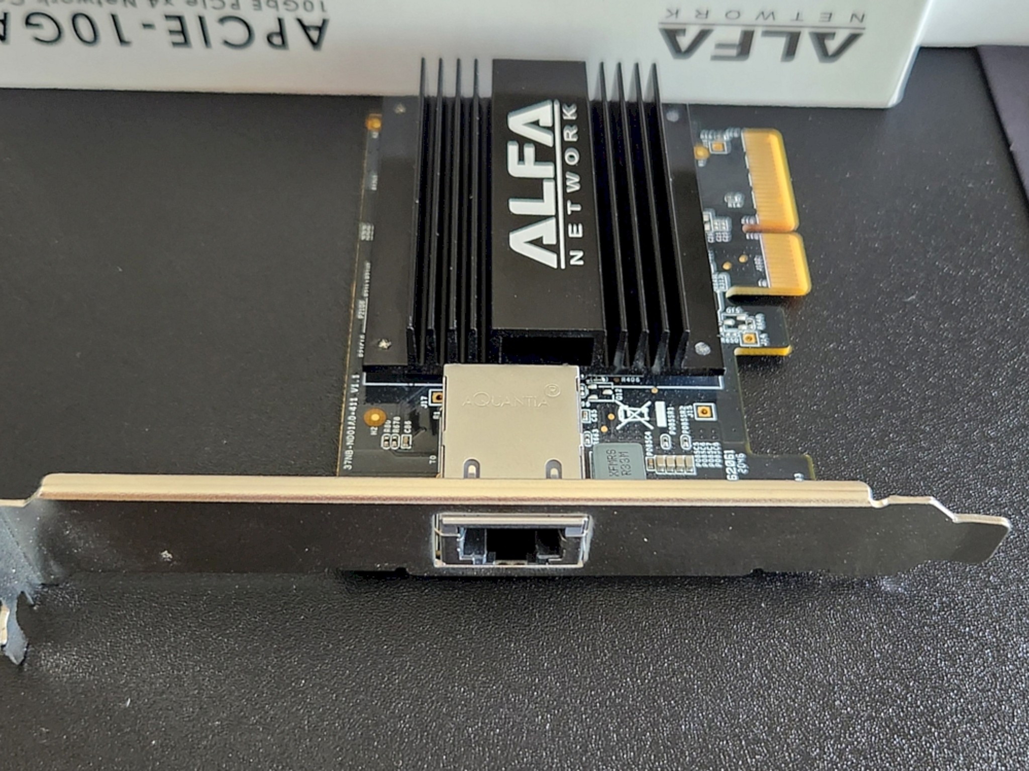10Gbit Multigig Ethernet PCIe 3.0 x4 adapter