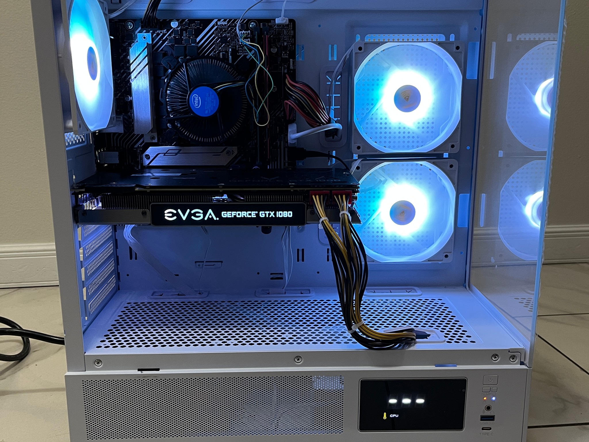 NVIDIA GTX 1080, Intel Core i3-10100, 16GB RAM, 1TB Storage, High FPS Gaming PC w/ Wi-Fi & BT