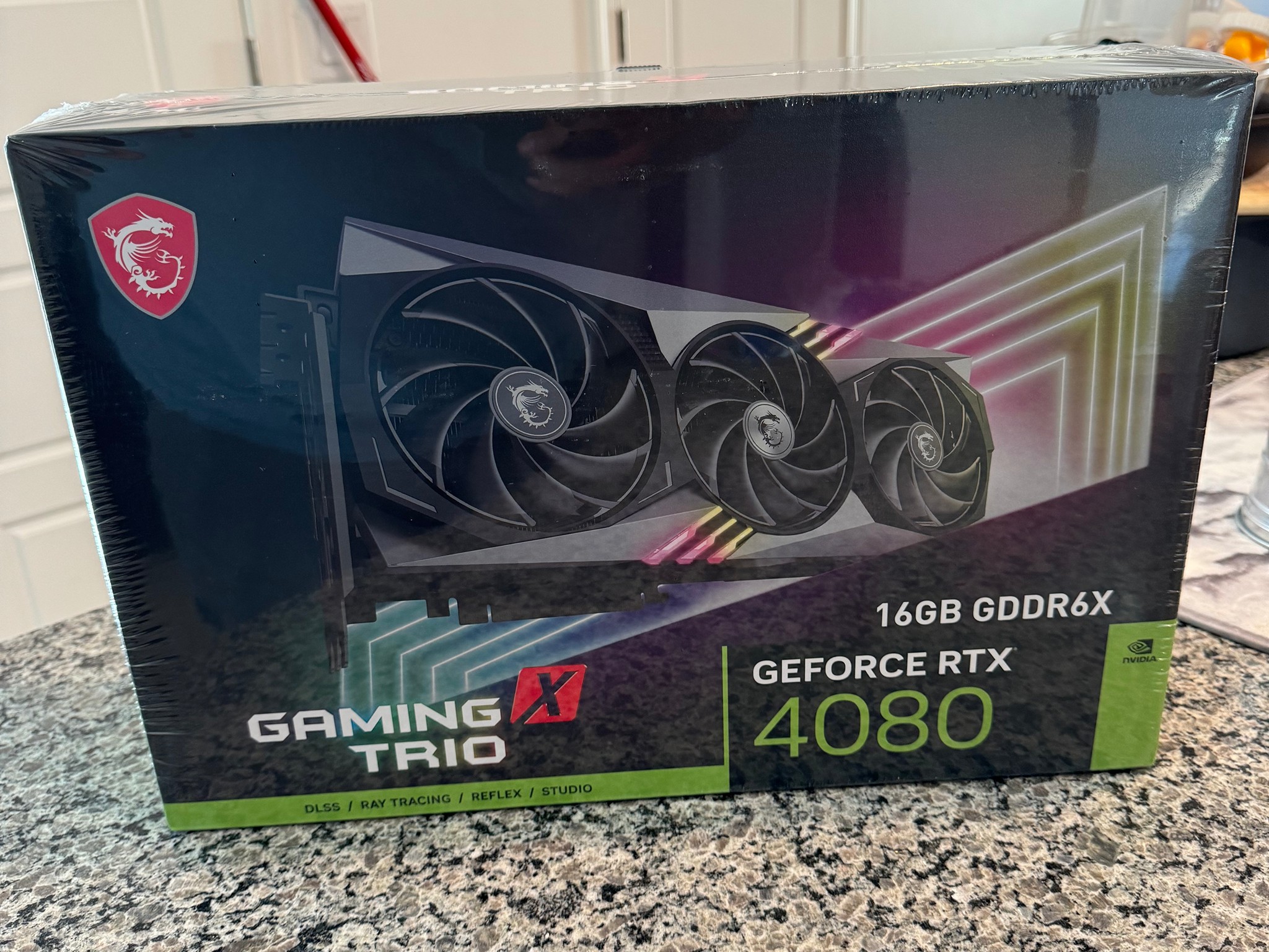 MSI RTX 4080 GAMING X TRIO NEW SEALED IN BOX