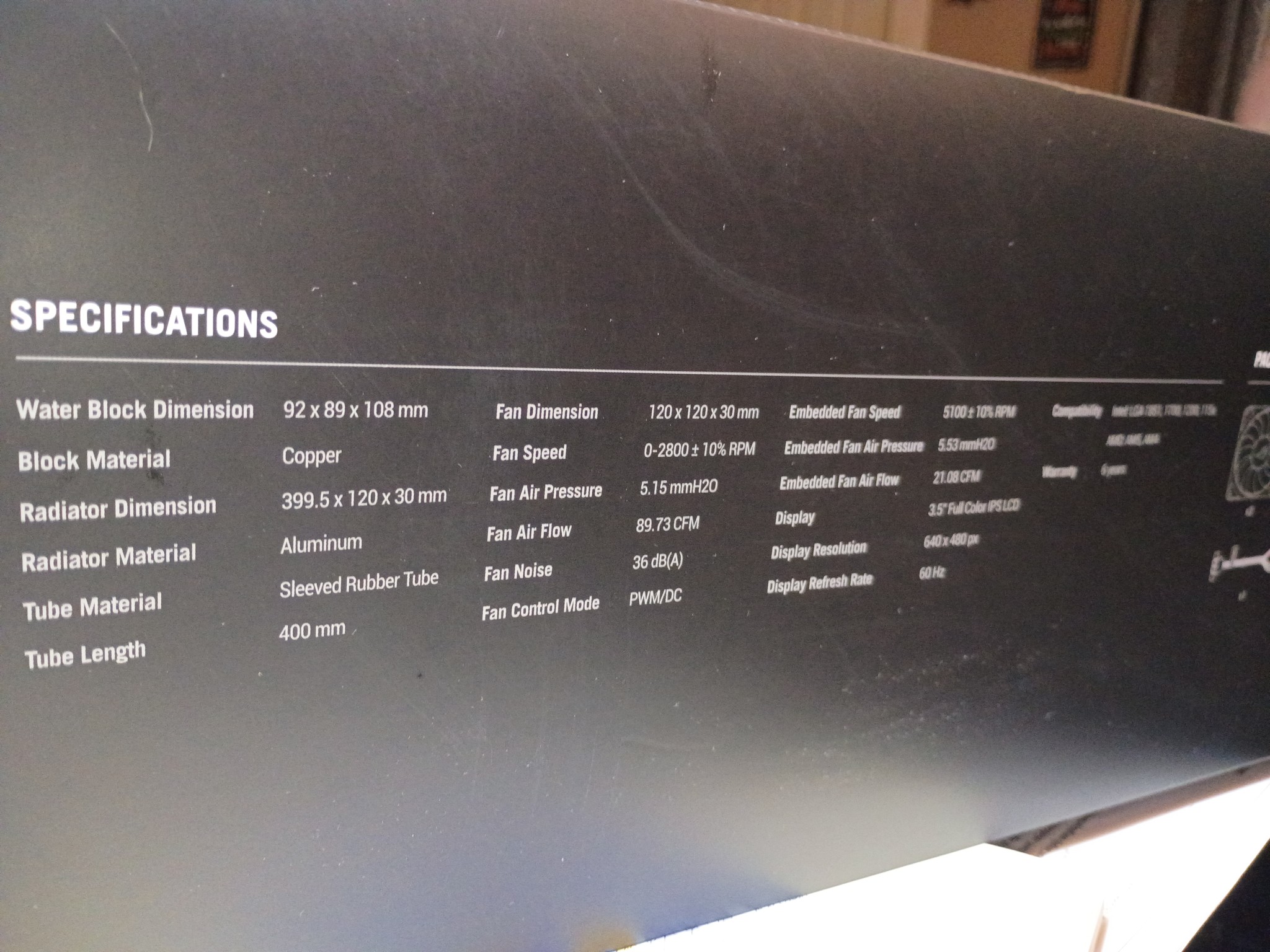 ASUS ROG Ryujin III 360 ARGB Extreme AIO Liquid Cooler. Brand new. Never opened.
