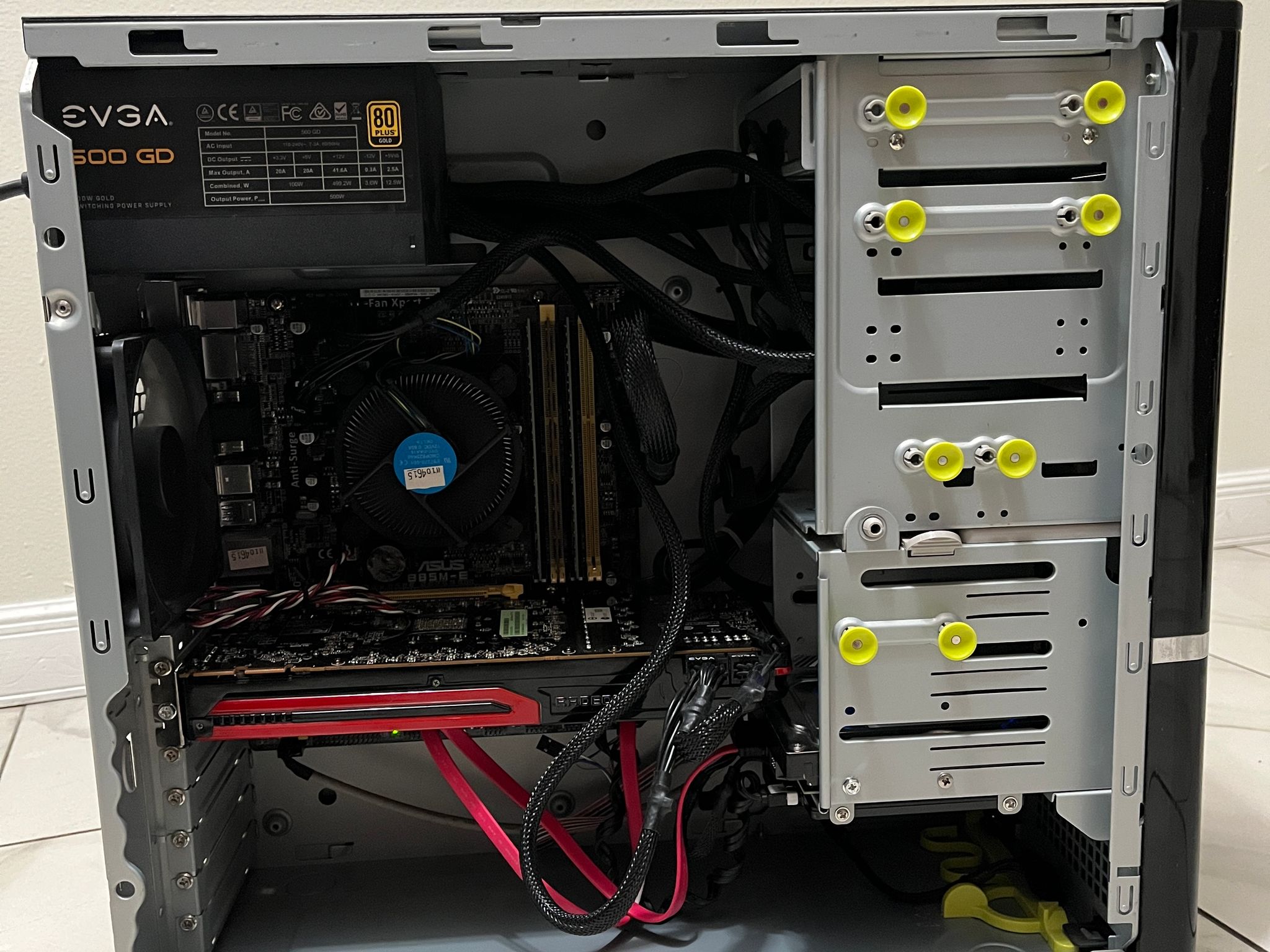Budget Gaming PC-Intel i7-4790,AMD HD 7970 3GB, 16GB RAM, 750GB Storage, w/ Wi-Fi & BT