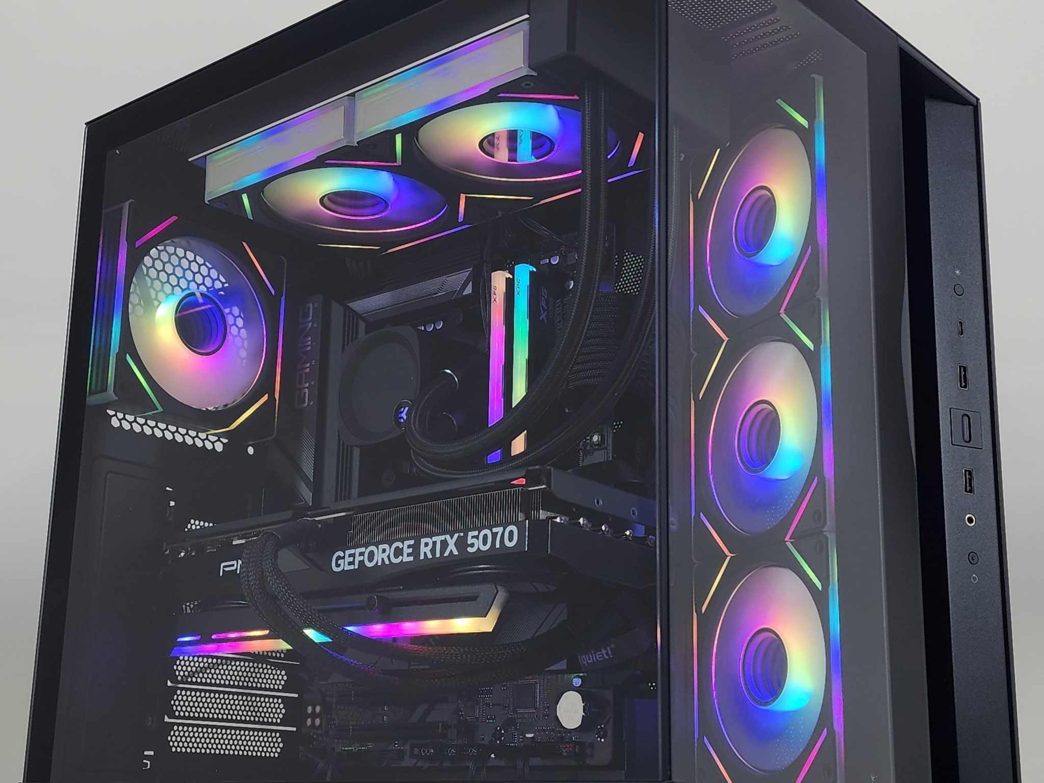 Gaming PC Ryzen 7 7700 32GB RAM 1TB SSD RTX 5070 12GB Windows 11 Computer