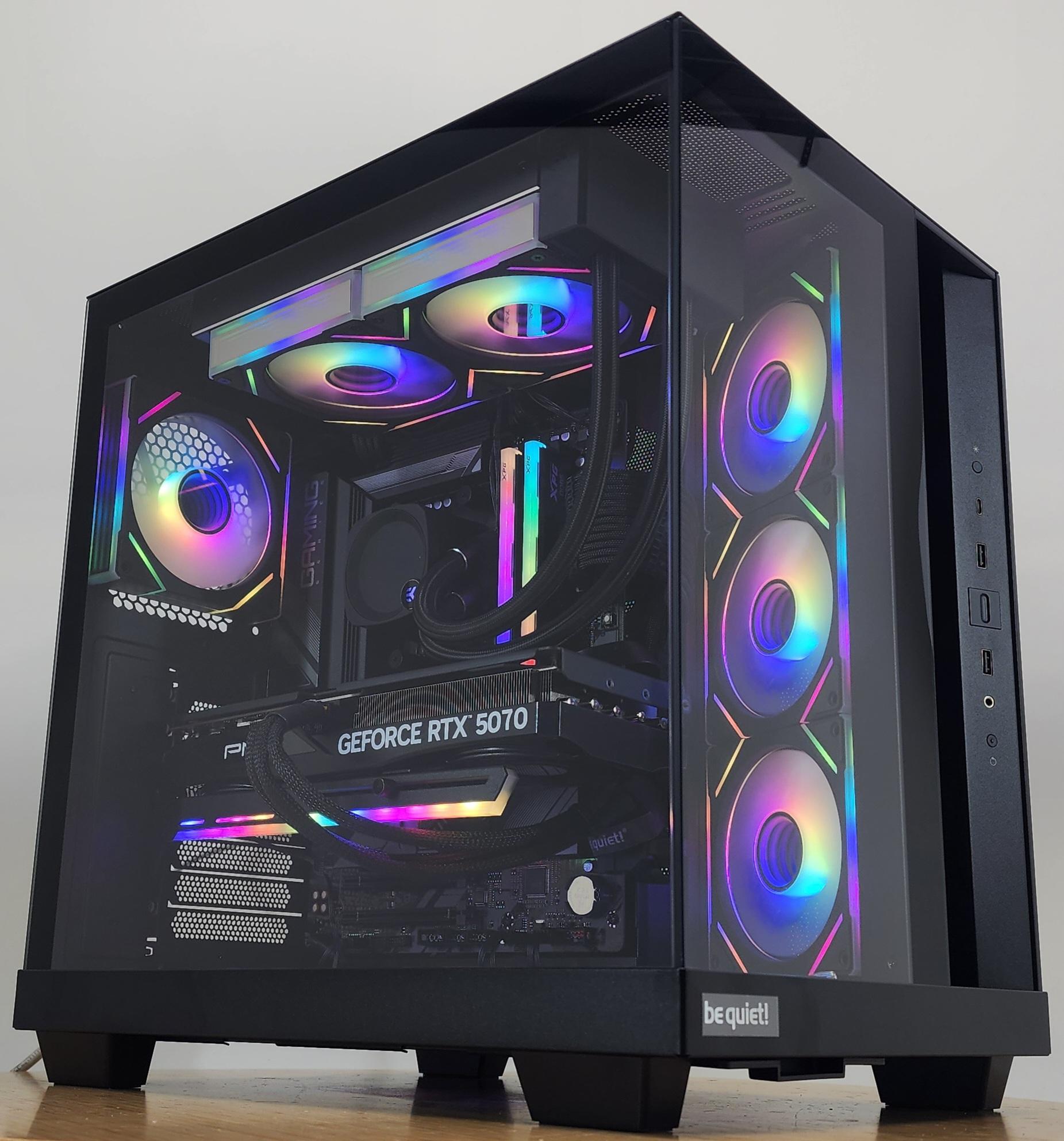 Gaming PC Ryzen 7 7700 32GB RAM 1TB SSD RTX 5070 12GB Windows 11 Computer