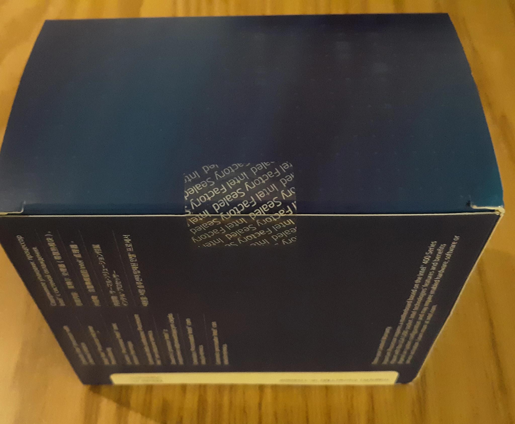 FACTORY SEALED || Intel Core i5-10400F, 6C/12T CPU, 2.9 GHz, Socket LGA1200