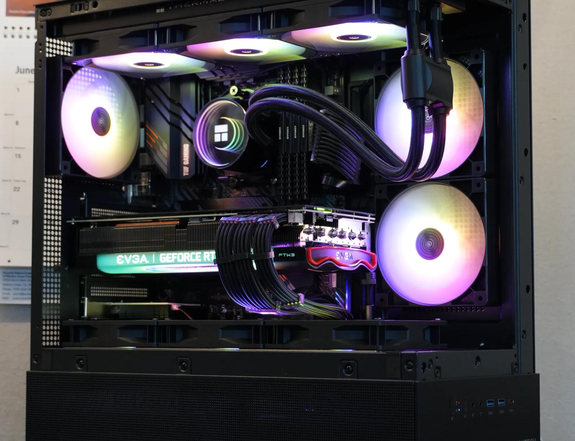 RTX 3080 | RYZEN 7 5800X | 32GB DDR4 | 1TB SSD | WiFi & BT | Windows 11 Pro - Water Cooled Gaming PC