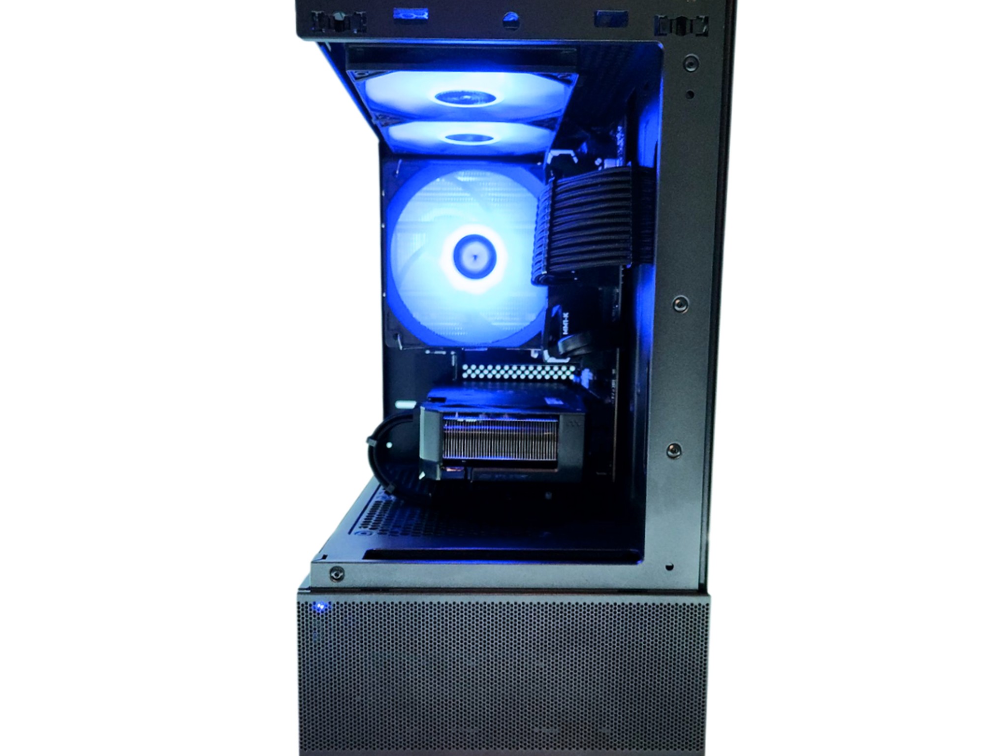 🚨BLACK FRIDAY🚨: RX 7600 | Ryzen 5500 | 16GB DDR4 RAM | 512GB SSD | 4 Fans | White RGB Gaming PC