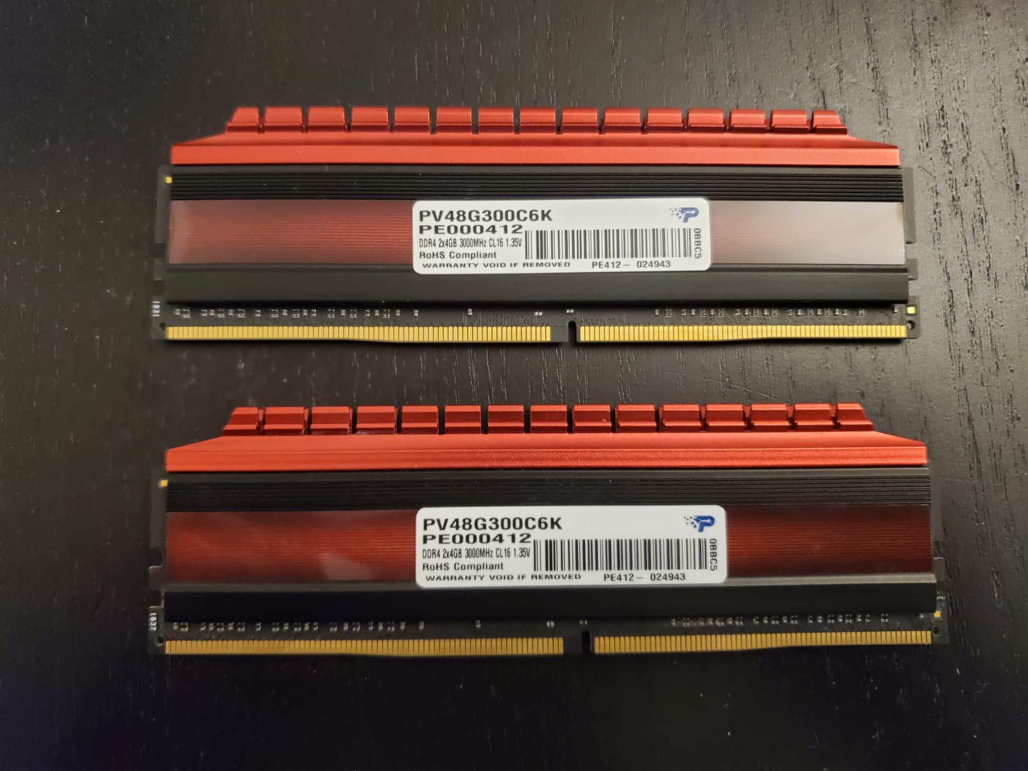 Asus Prime B450M-A with AMD Ryzen 3 2200 G and 8gb of Viper 3000MHz DDR4 Ram
