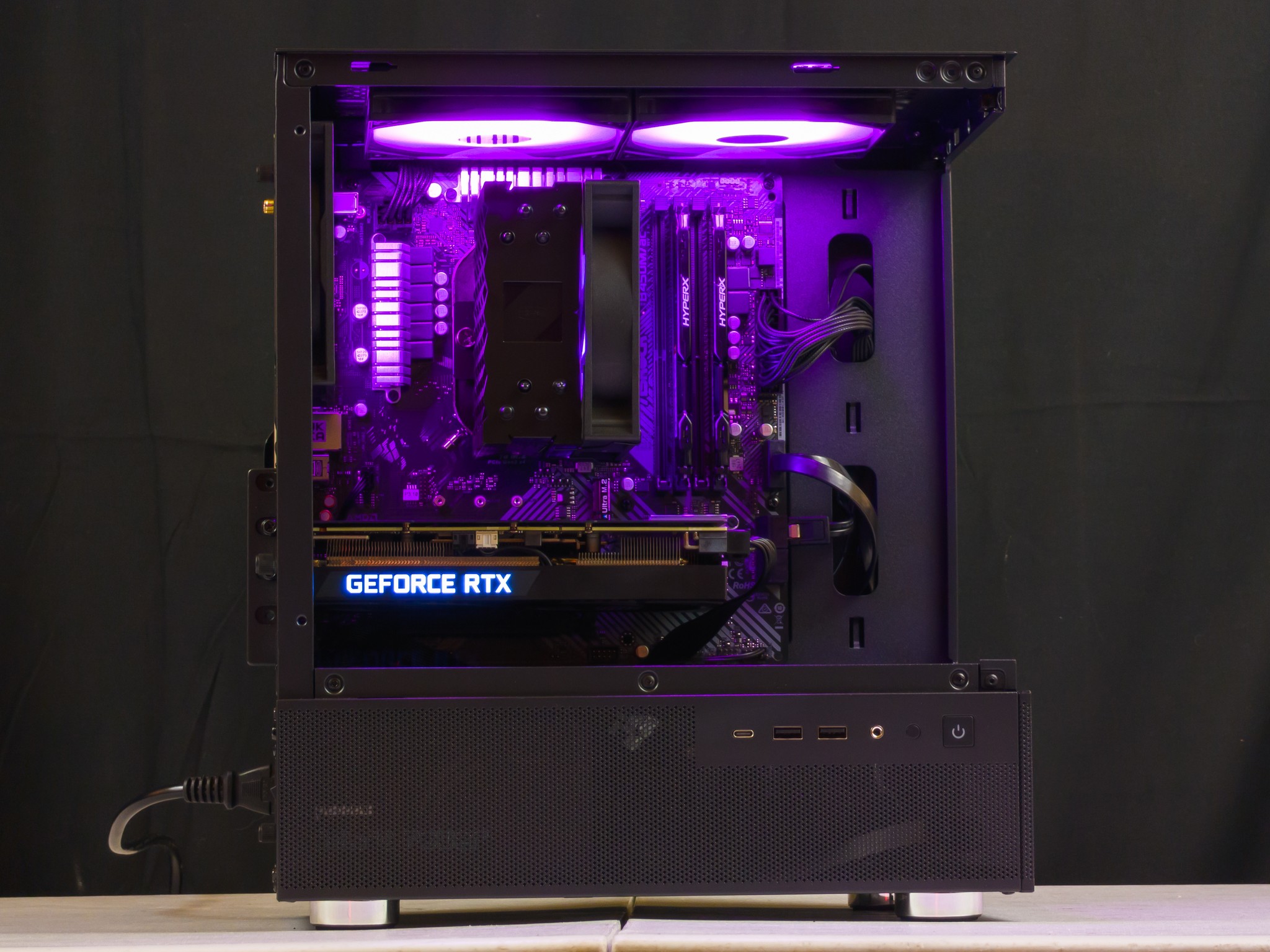 💜🖤 RTX 3060Ti / Ryzen 5 3600 / 16GB Gaming PC 🖤💜