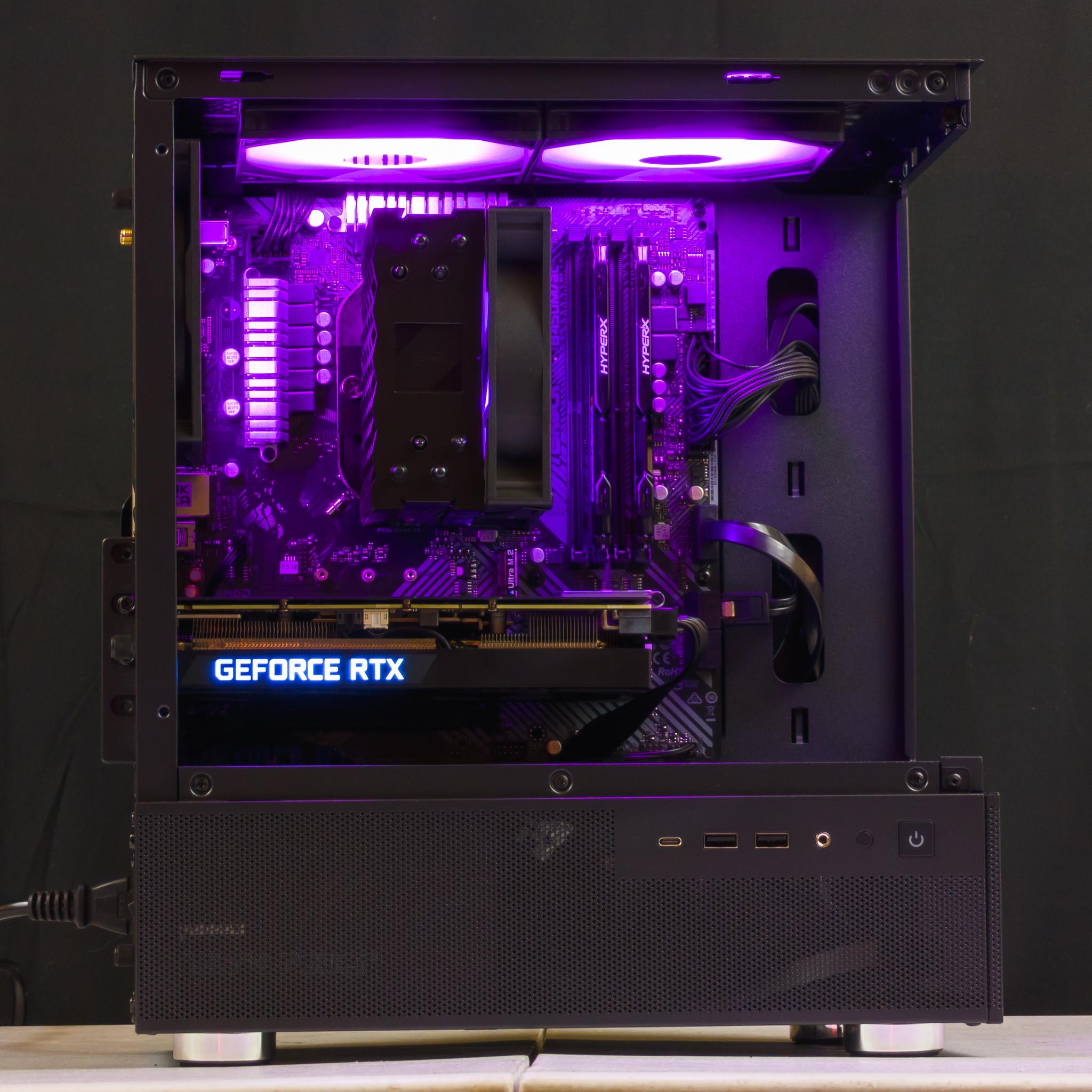 💜🖤 RTX 3060Ti / Ryzen 5 3600 / 16GB Gaming PC 🖤💜