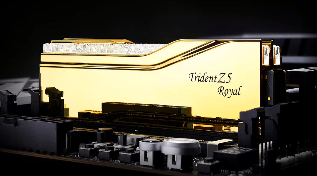 G.SKILL Trident Z5 Royal Series 32GB (2 x 16GB) DDR5 7200 Model F5-7200J3445G16GX2-TR5G