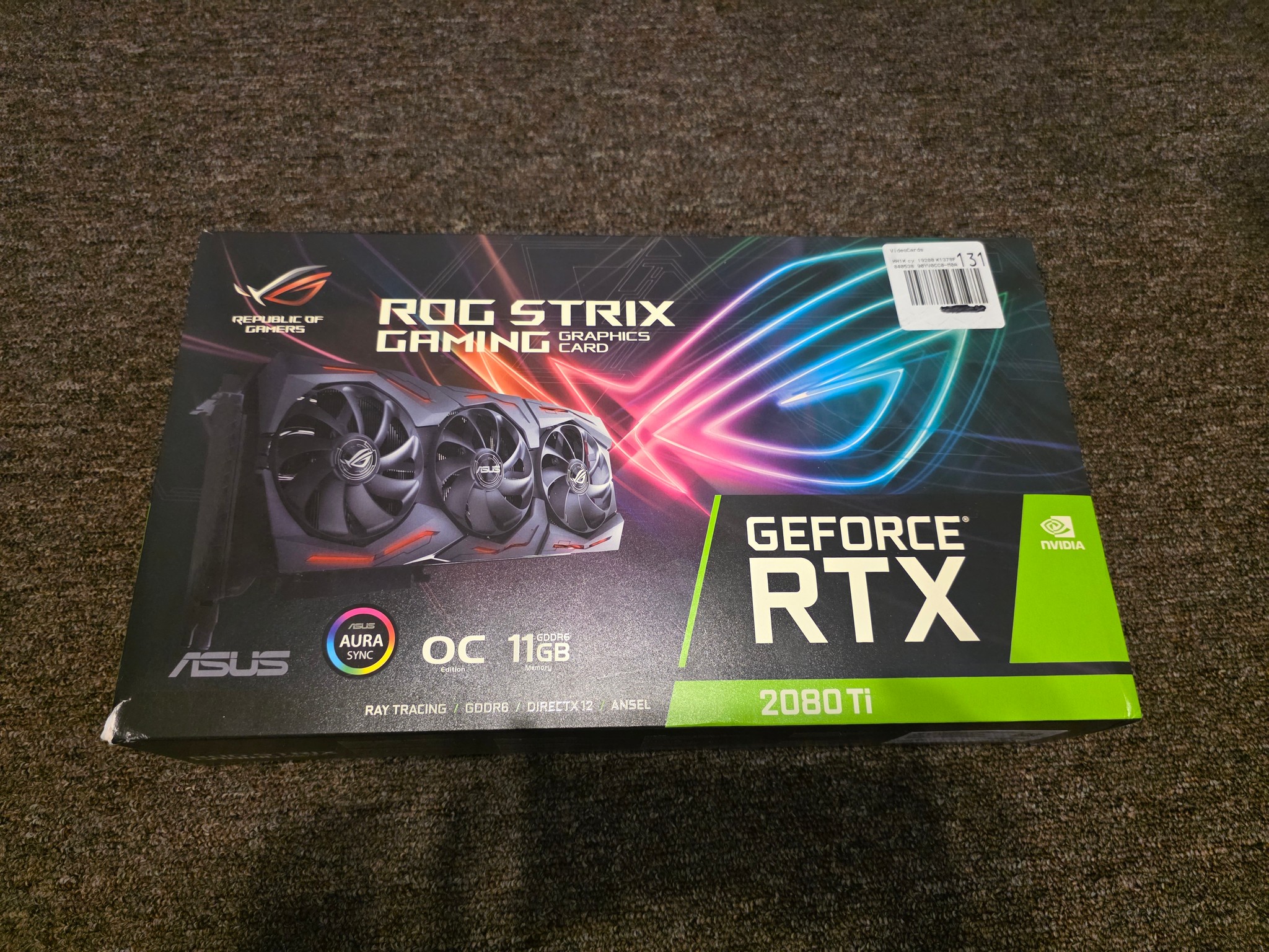 ASUS ROG Strix GeForce RTX 2080 Ti Gaming OC