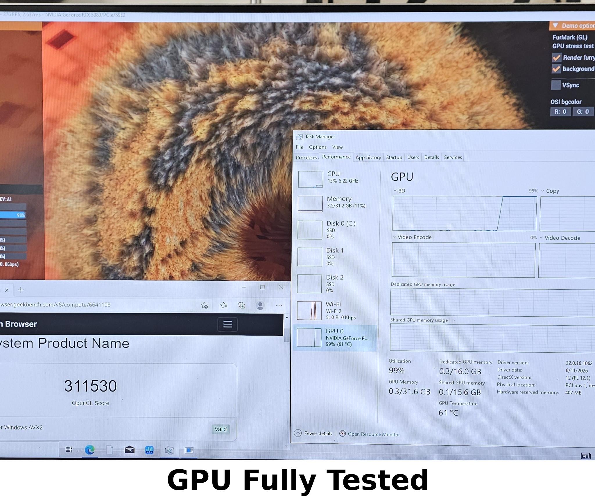 RTX 5080 Gigabyte 16GB