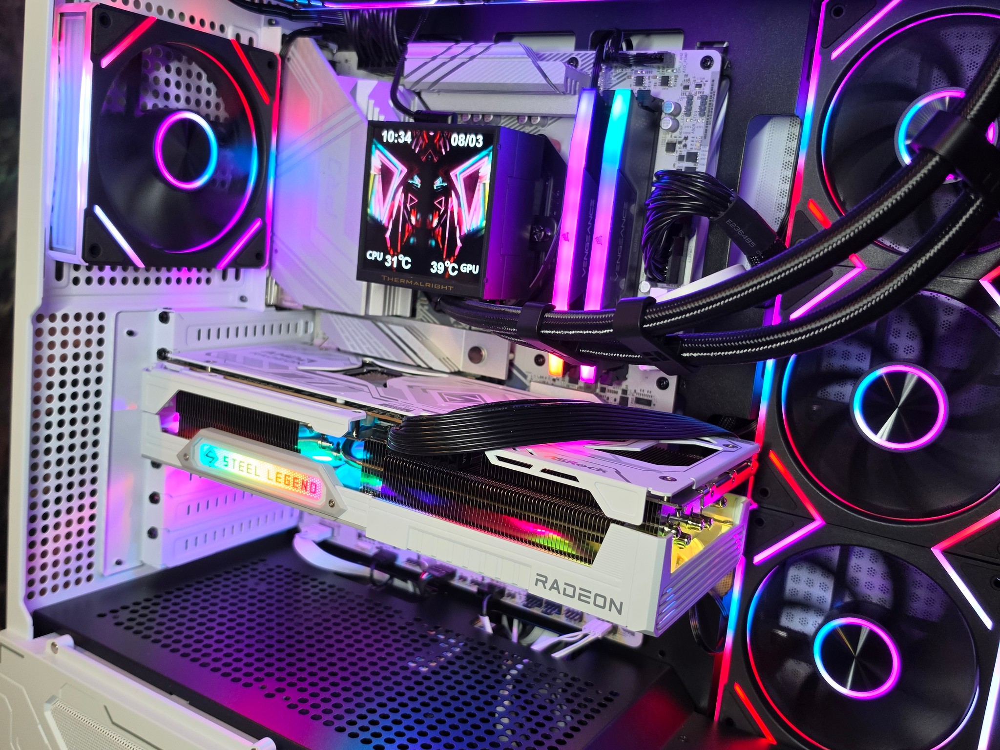 Asrock RX 9070 XT 16gb + Ryzen 9800x3d PC Build #81