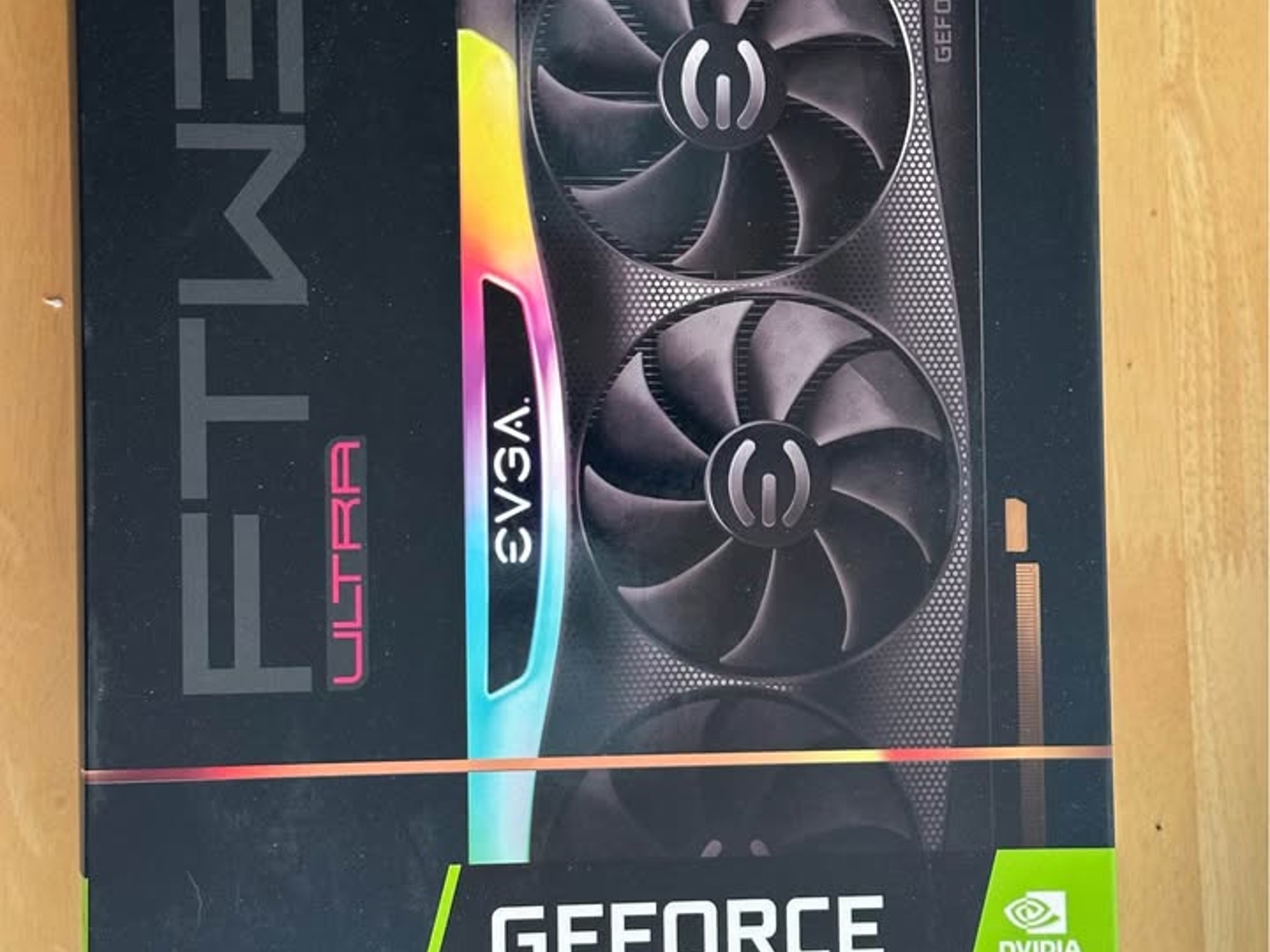 Like New EVGA RTX 3080 10 GB FTW3 with original box