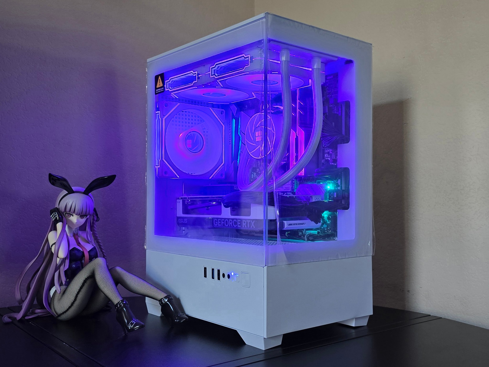 Custom Gaming PC "Glacial Aurora" - Ryzen 5 5600X | RTX 4060 | 32GB RGB RAM
