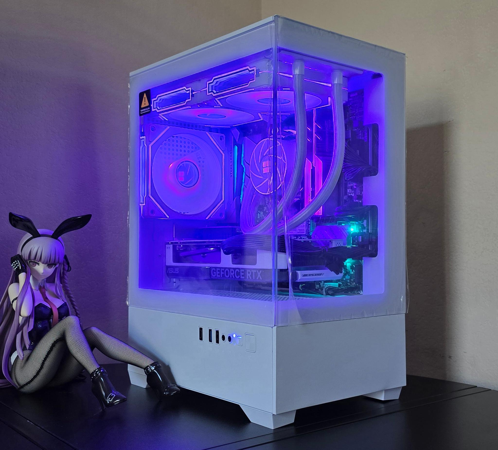 Custom Gaming PC "Glacial Aurora" - Ryzen 5 5600X | RTX 4060 | 32GB RGB RAM