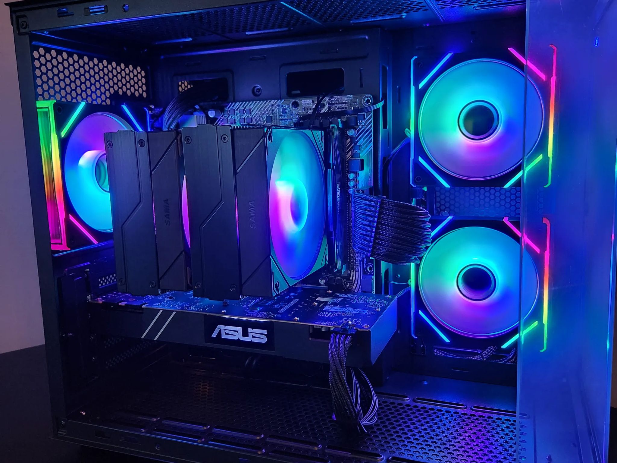 Custom PC | Ryzen 7 2700 + GTX 1070Ti | 16GB DDR4, 1TB NVMe SSD, Wi-Fi USB + Windows 11