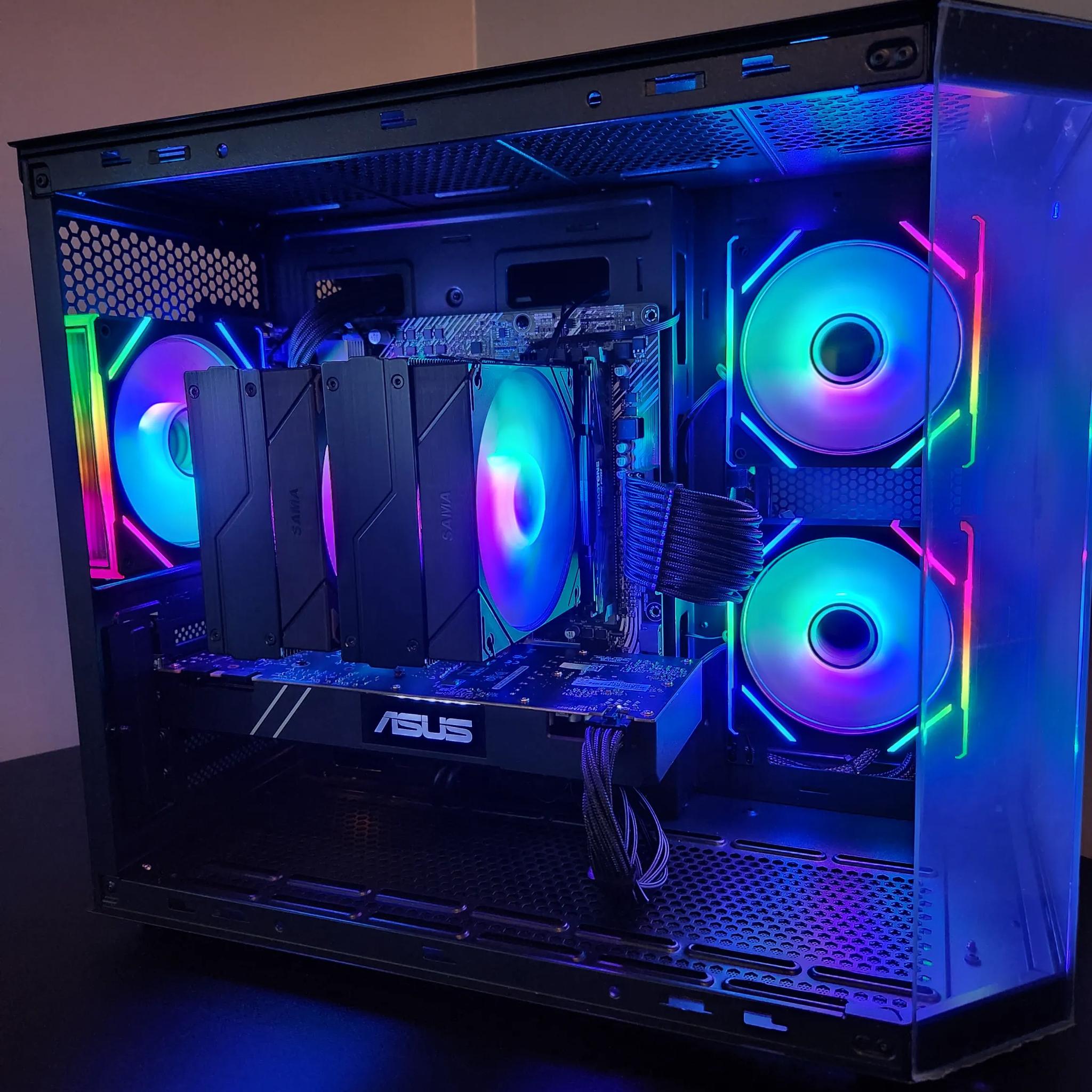Custom PC | Ryzen 7 2700 + GTX 1070Ti | 16GB DDR4, 1TB NVMe SSD, Wi-Fi USB + Windows 11