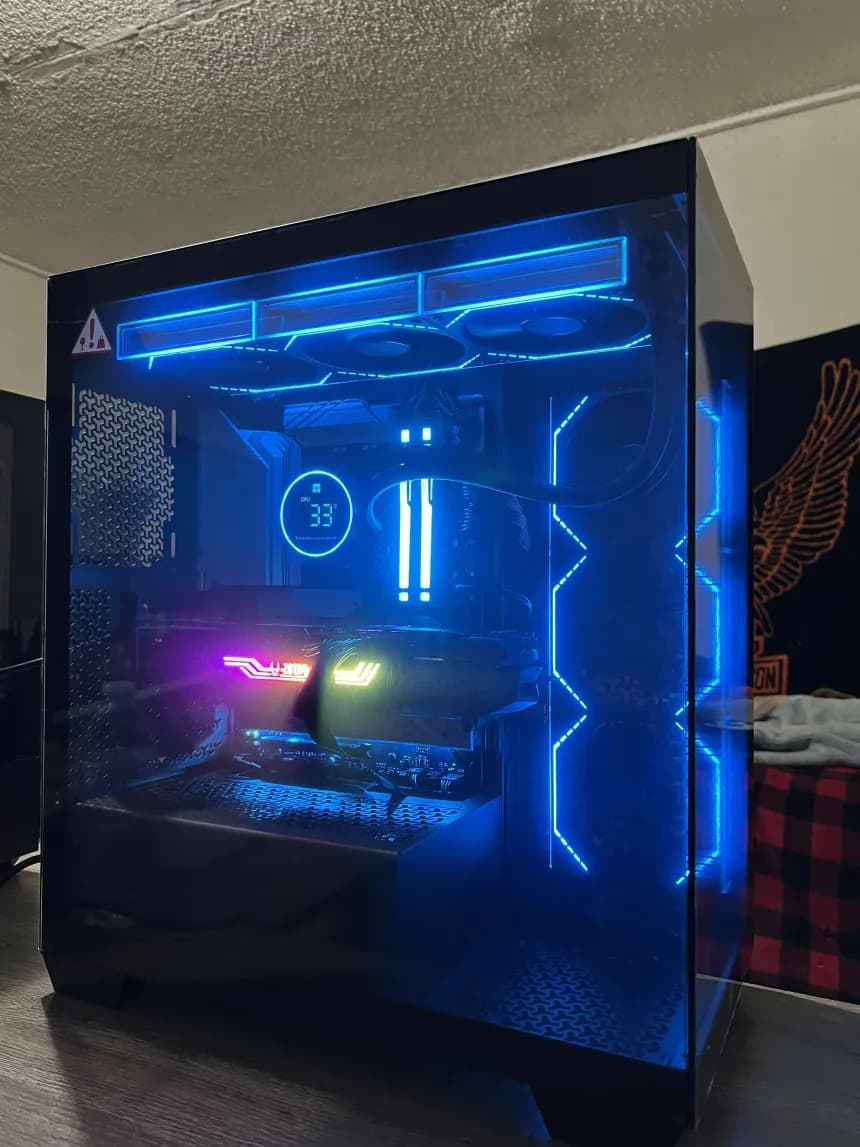 High‑Performance Gaming PC – Ryzen 5 9600X + RTX 3070 Ti