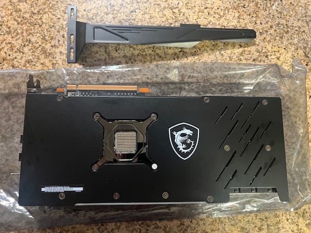 MSI AMD Radeon RX 6900 XT Gaming X Trio Triple-Fan 16GB GDDR6 PCIe 4.0 Graphics Card