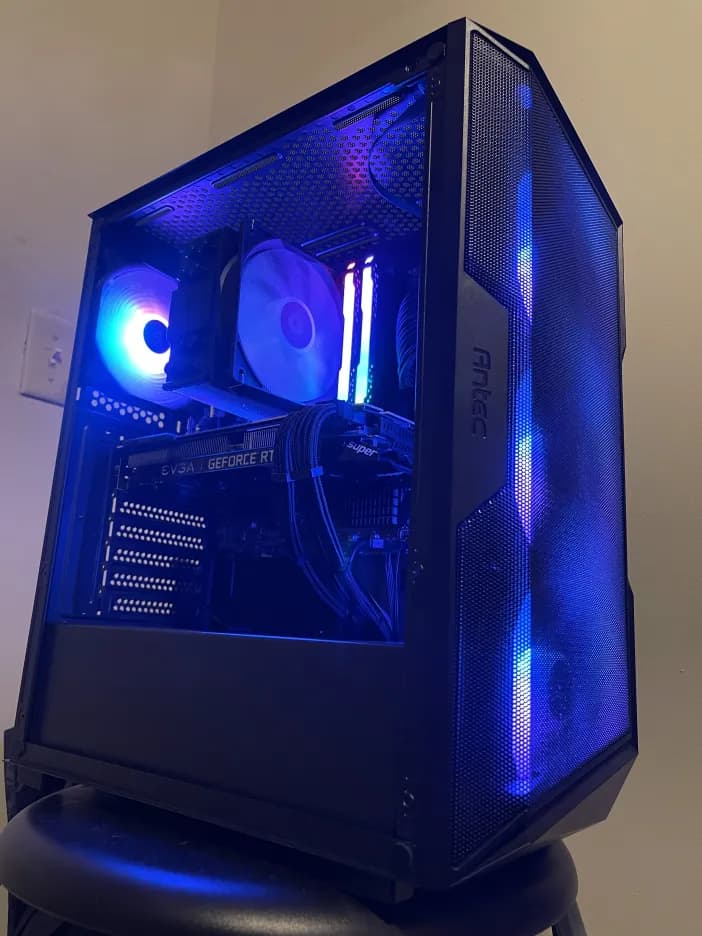 Nvidia RTX 2070 Super | RYZEN 7 3700X | 16GB RAM | 1TB M.2 NVMe SSD | Black Gaming PC