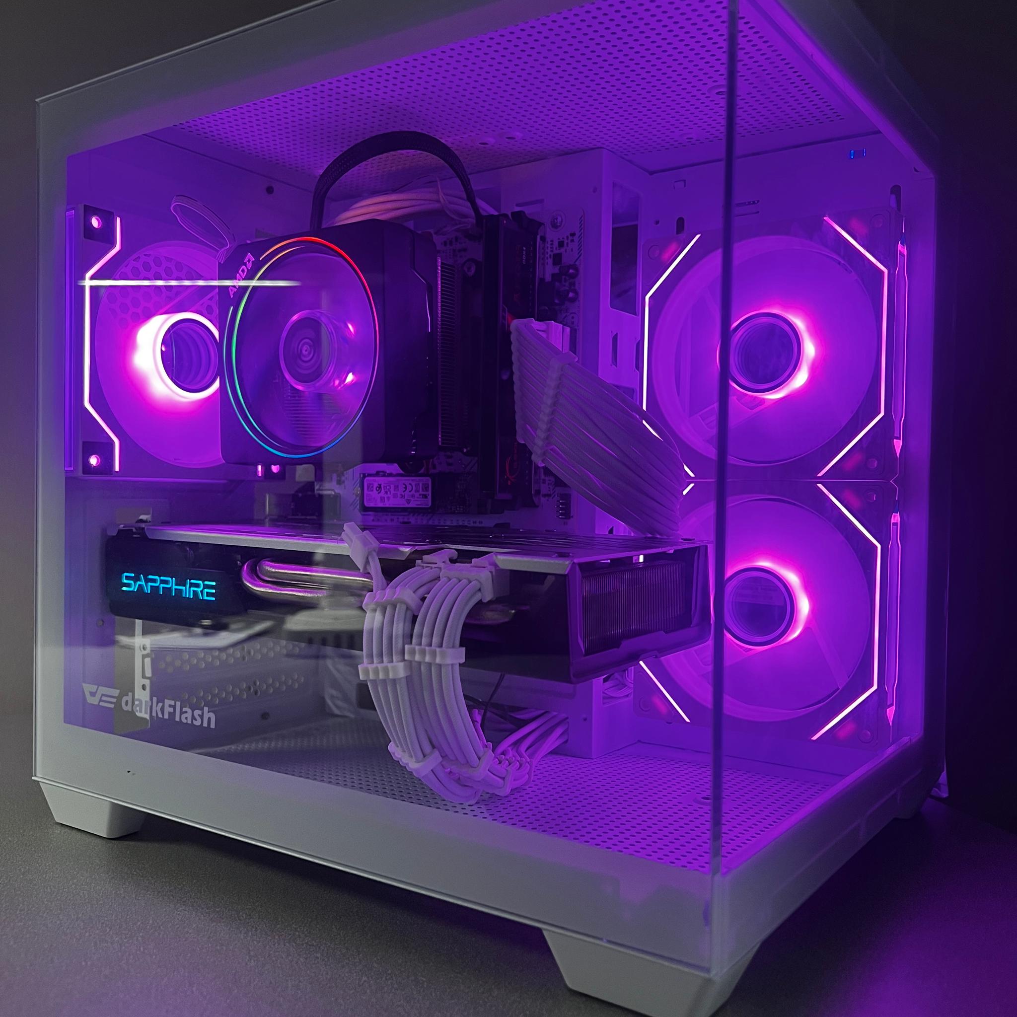 FrostByte Gaming PC | AMD Ryzen 5 2600 | AMD Sapphire Nitro 8GB | 16GB DDR4