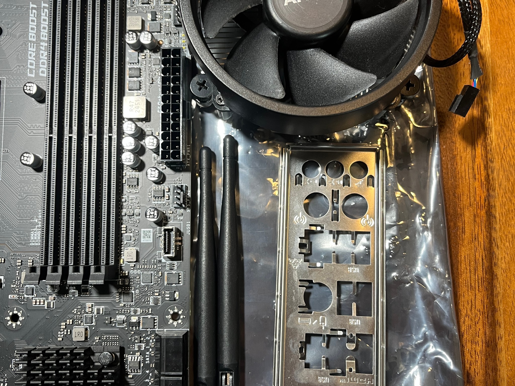 MSI PRO B550M-VC WIFI AMD B550 AM4 DDR4 M.2 VGA DP HDMI MATX MOTHERBOARD