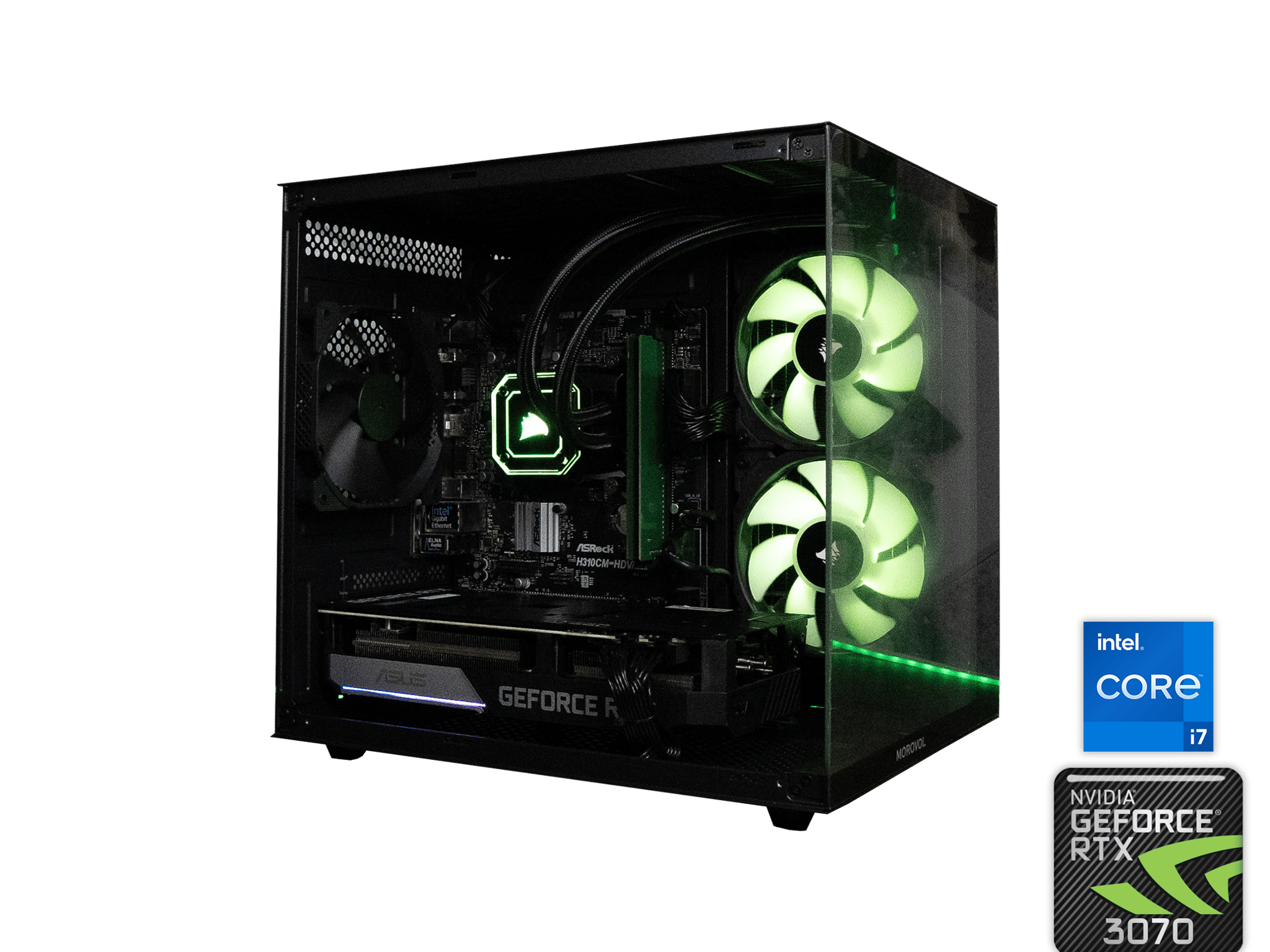 🍃🍃 | ASUS RTX 3070 8GB OC | INTEL i7 8700K | 16GB DDR4 RAM | 1.5TB | Y2K Destiny SILVER