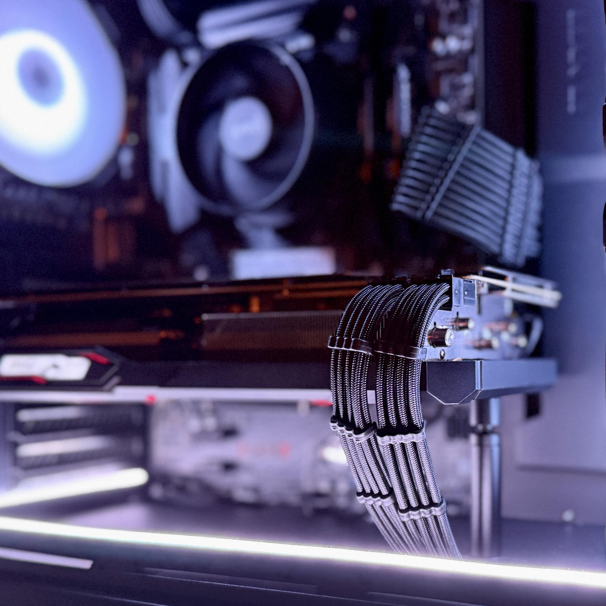 👻 Ghost 👻 AMD RX 5700 XT / AMD R5 3600 / 512GB NVME / 16GB Ram / AIR Cooled / Windows 11 Pro