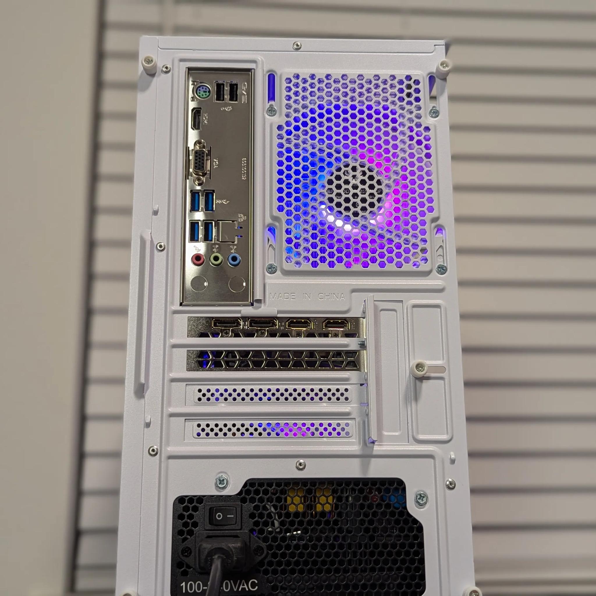 🎥Streamer Budget Series🎮 Ryzen 5 3600 ⚪ RTX 3050 ⚪ 16GB DDR4 ⚪ 512 GB M.2 ⚪ (Staple Build-White)